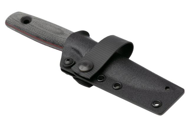 Obraz dla Nóż outdoorowy TRC Knives Classic Freedom DLC Böhler M390, Black Canvas Micarta