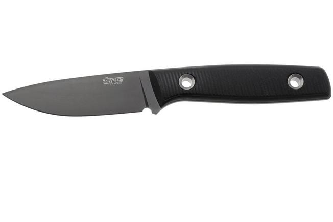 Afbeelding voor TRC Knives Classic Freedom FFG, DLC M390, Black G10, outdoor mes