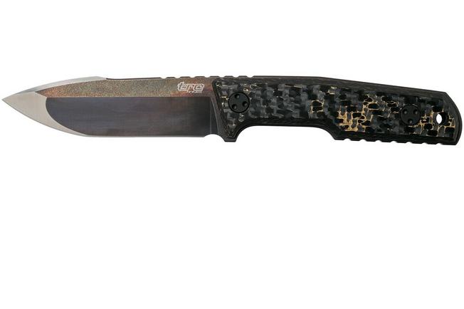 Image for TRC Knives Harpoon Custom, M390, Custom Carbon fibre, fixed knife
