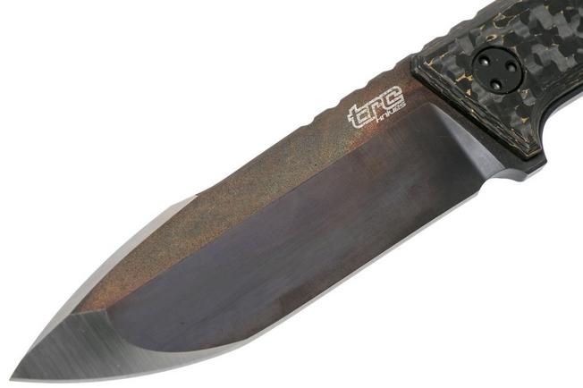 Image for TRC Knives Harpoon Custom, M390, Custom Carbon fibre, fixed knife