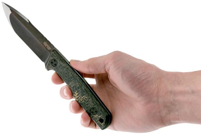 Image for TRC Knives Harpoon Custom, M390, Custom Carbon fibre, fixed knife