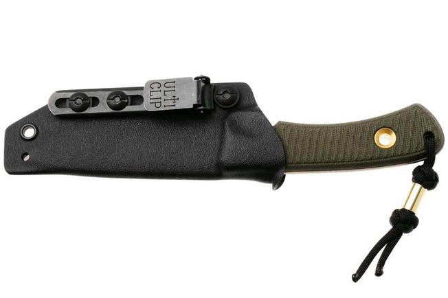 Afbeelding voor TRC Knives Polheim PLH-APO-GCM, Apocalyptic CPM MagnaCut, Green Canvas Micarta, Knivesandtools Exclusive, survivalmes