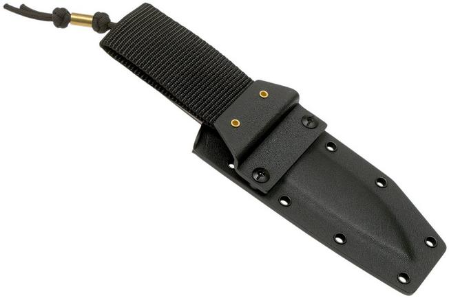Imagen para TRC Knives South Pole, Elmax Apocalypse Finish 2022 Biohazard Edition, Black Canvas Micarta, cuchillo de supervivencia
