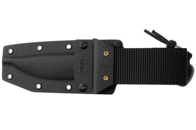 Image for TRC Knives South Pole, Satin Magnacut, Black Canvas Micarta, survival knife