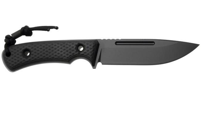Image pour TRC Knives South Pole, Black DLC Vanadis 4 Extra, Black G10, couteau de survie
