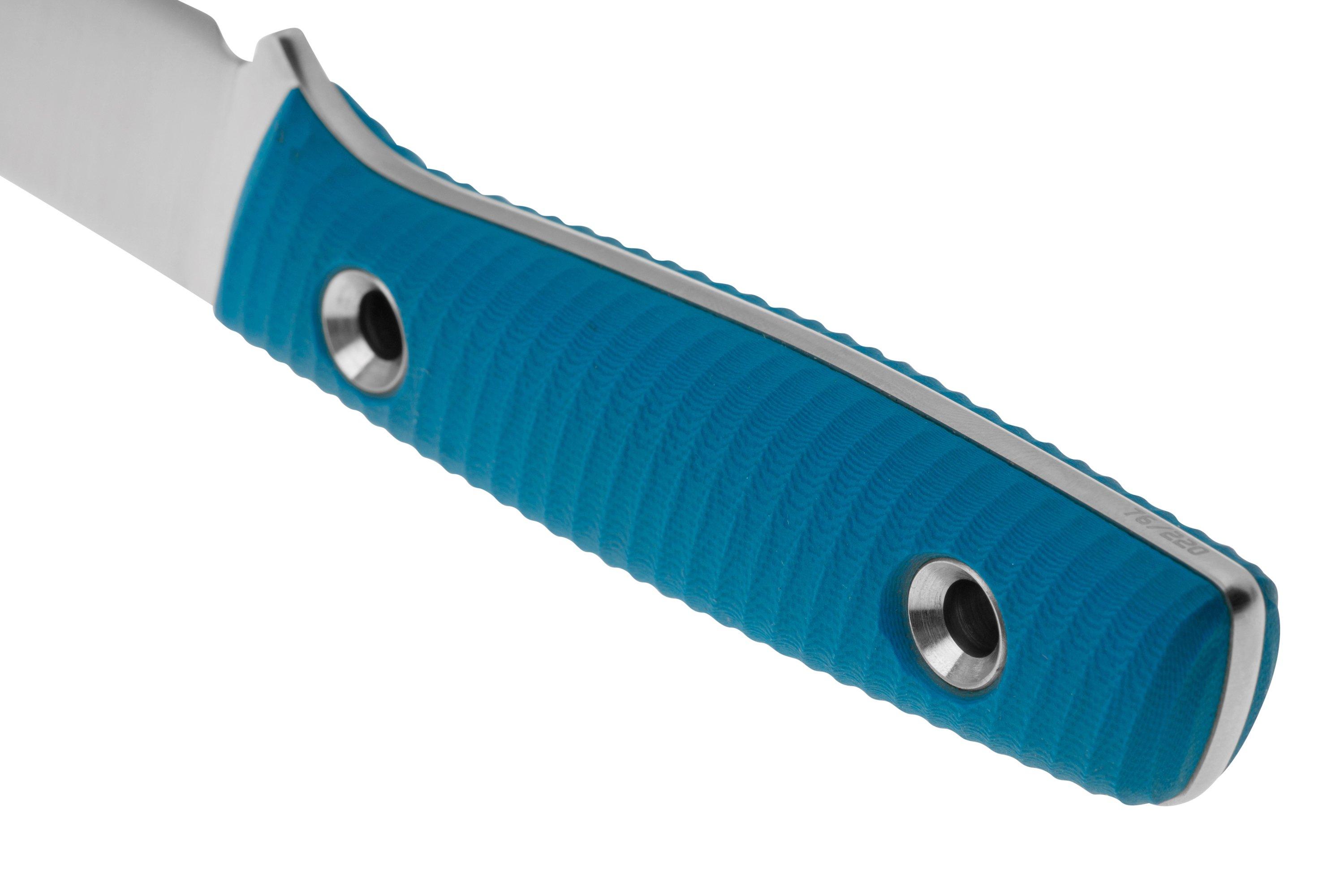 TRC Knives This is Freedom Elmax Droppoint Convex Blue G10, outdoor