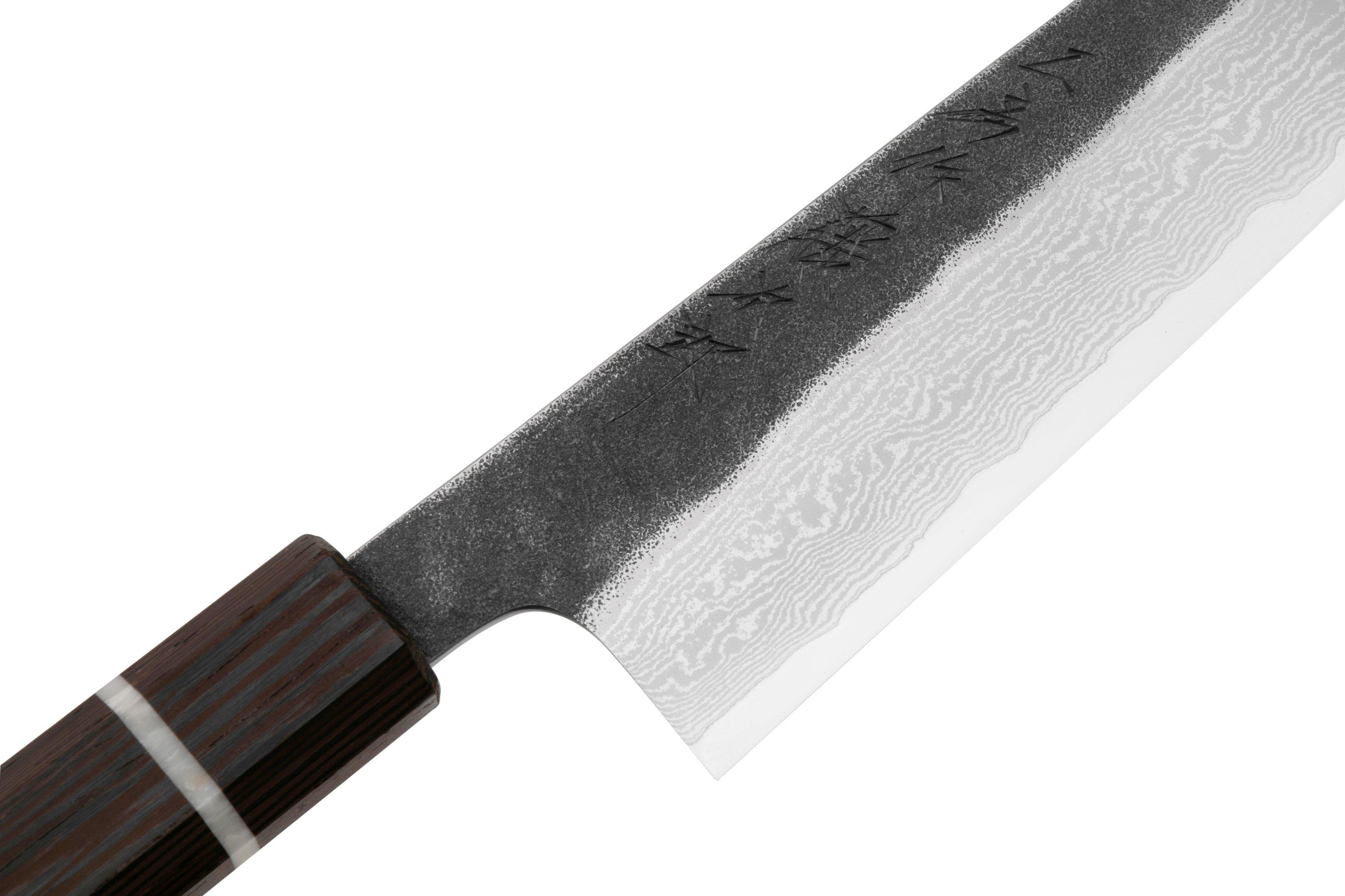 Tojiro Atelier Wenge 63-layered damascus, chef's knife 21 cm ...