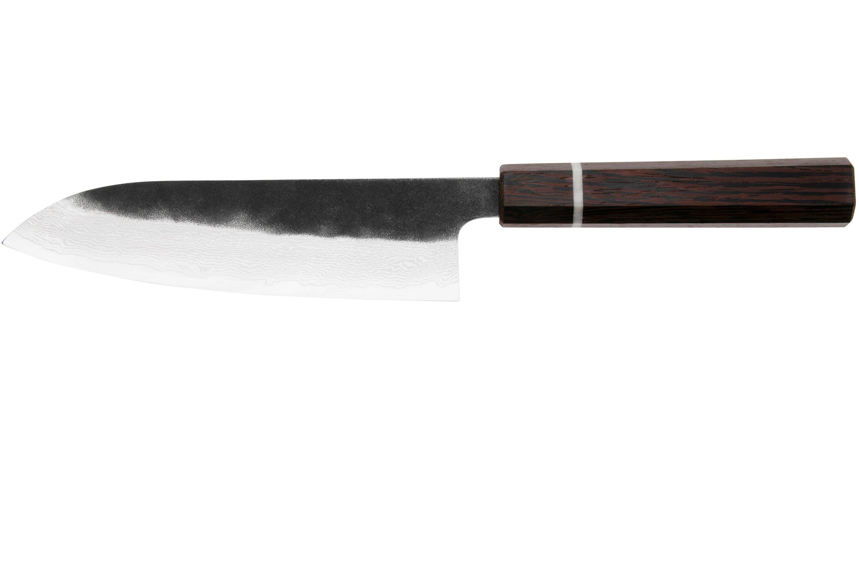 Tojiro Atelier Wenge 63layered damascus, santoku 17 cm