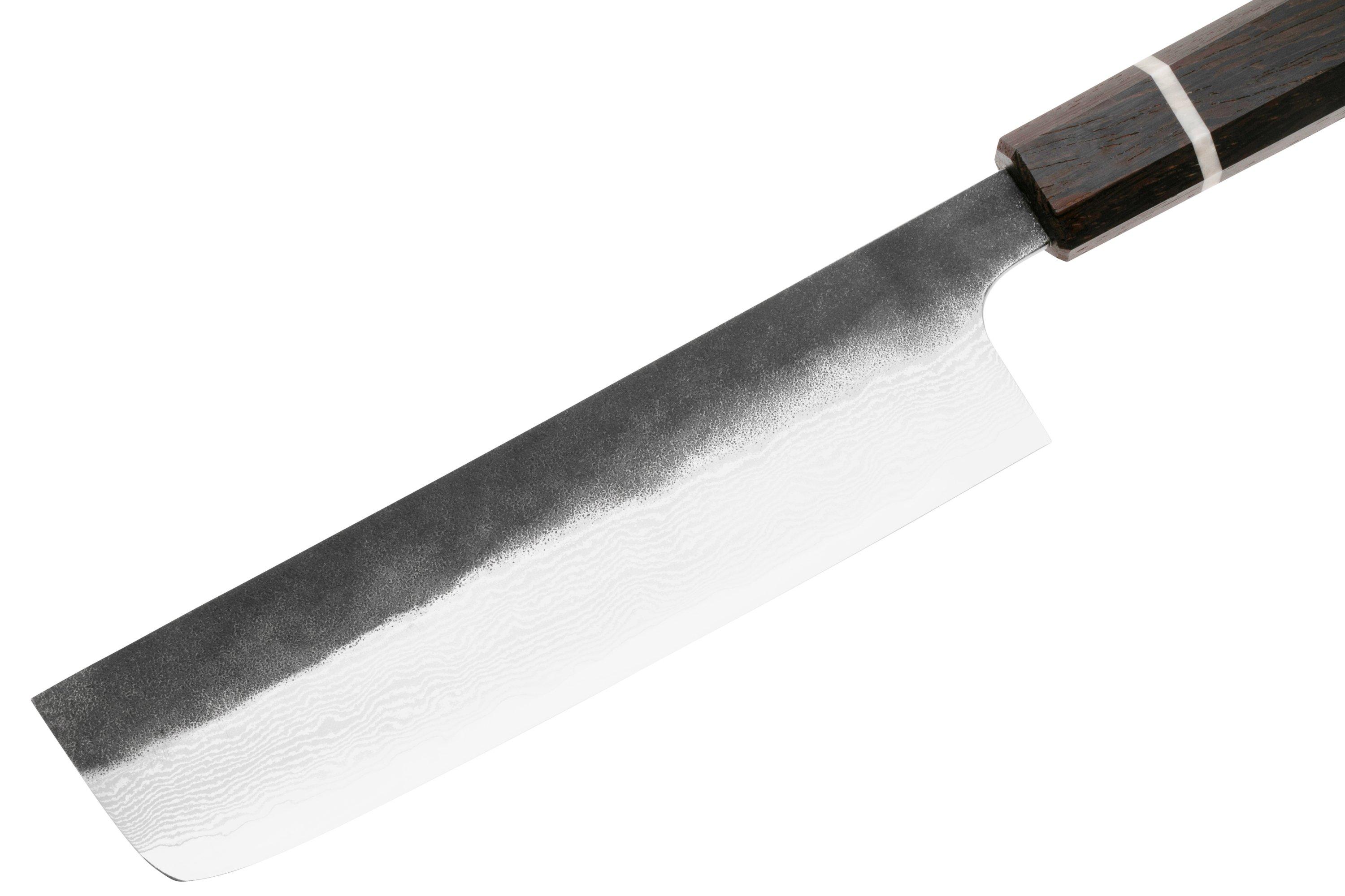 Tojiro Atelier Wenge 63-layered damascus, nakiri 16.5 cm ...