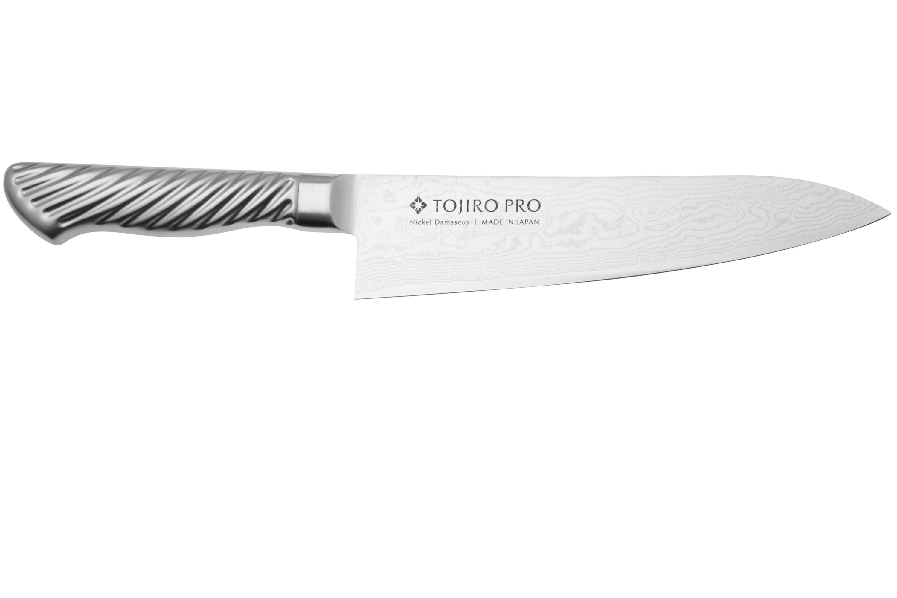 Tojiro Pro F-1031 Nickel Damascus 63-layered, chef's knife, 18 cm ...