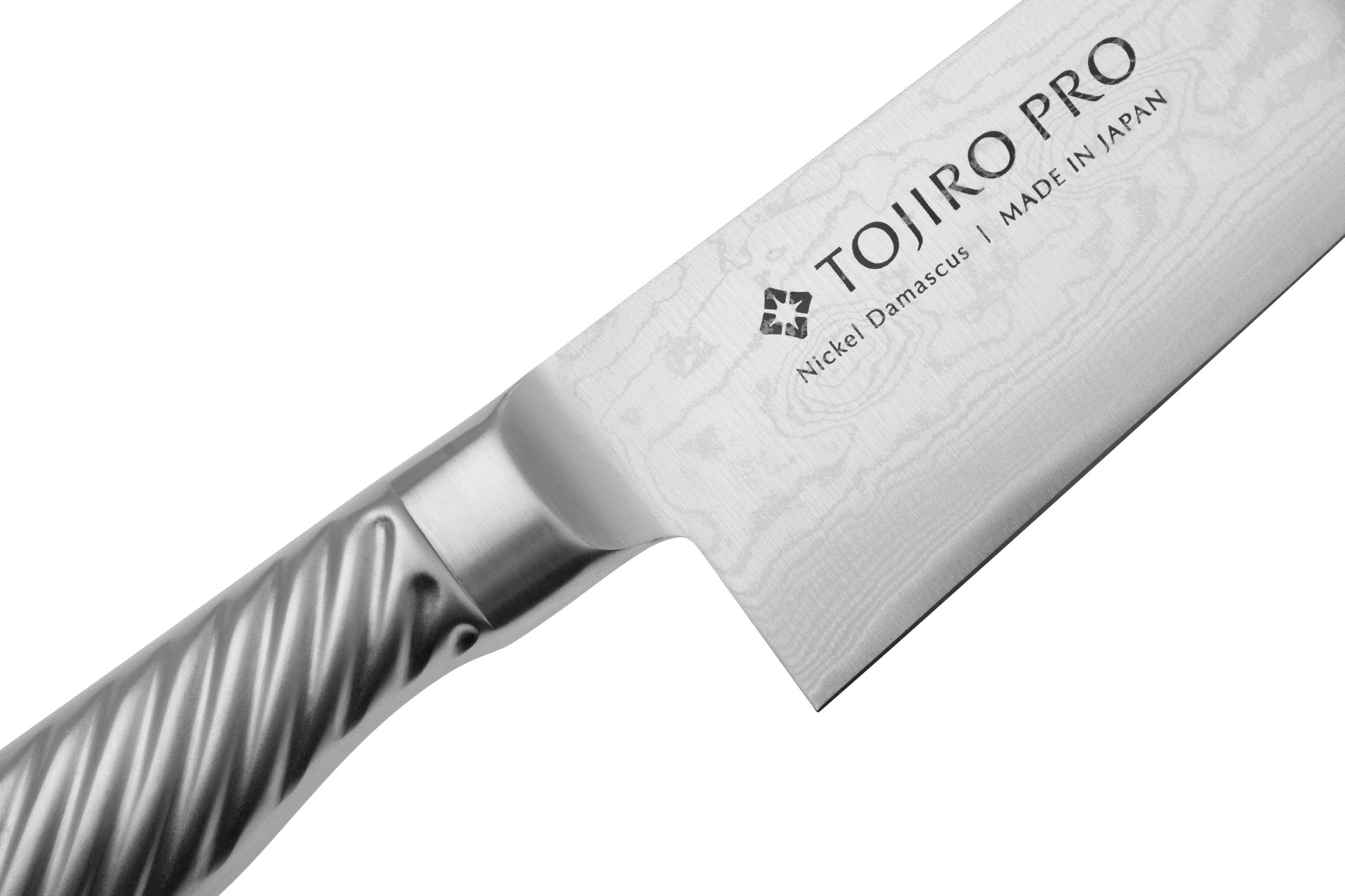 Tojiro Pro F-1031 Nickel Damascus 63-layered, chef's knife, 18 cm ...