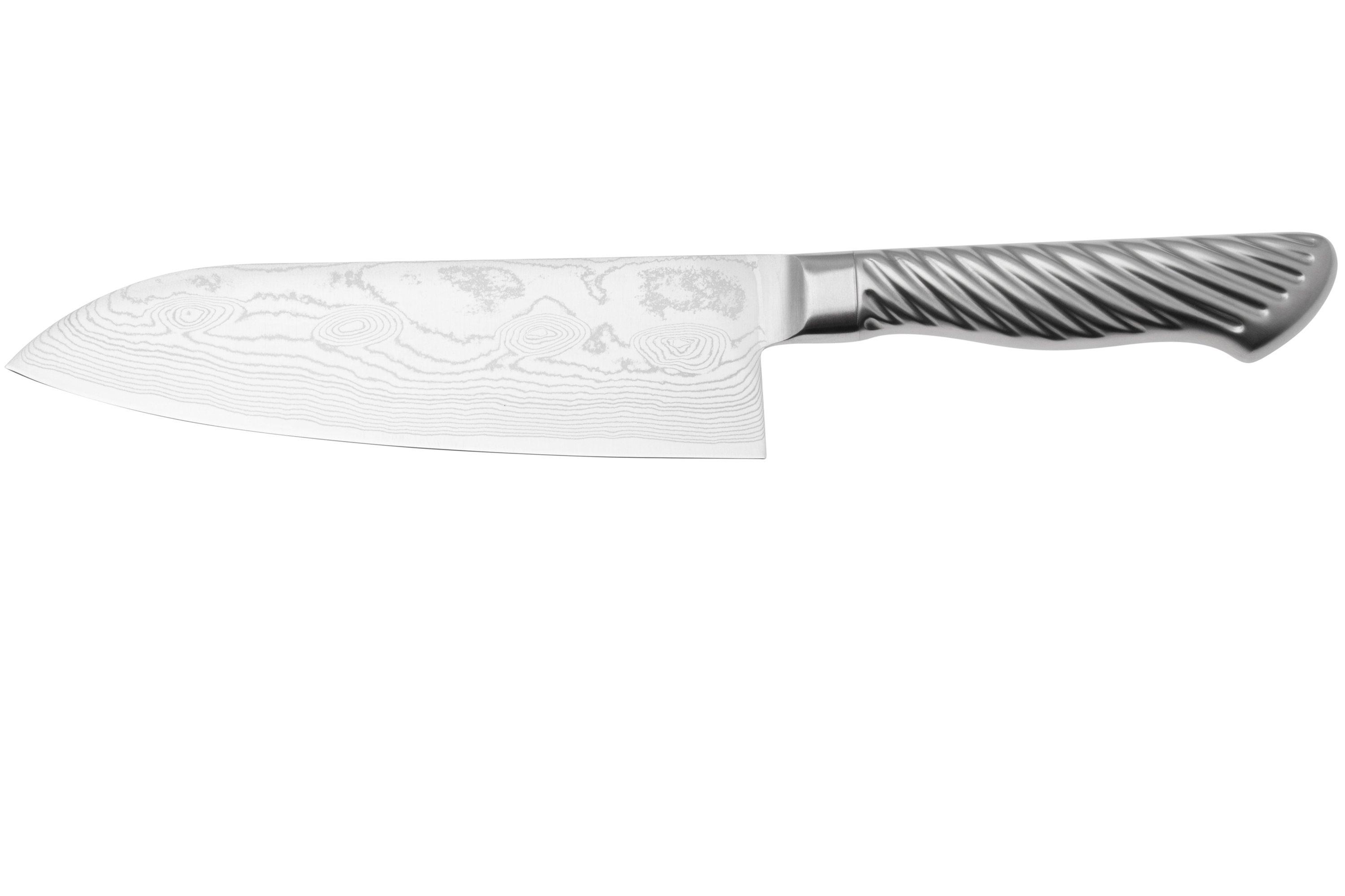 Tojiro Pro F-1036 Nickel Damascus 63-layered, santoku, 17 cm ...