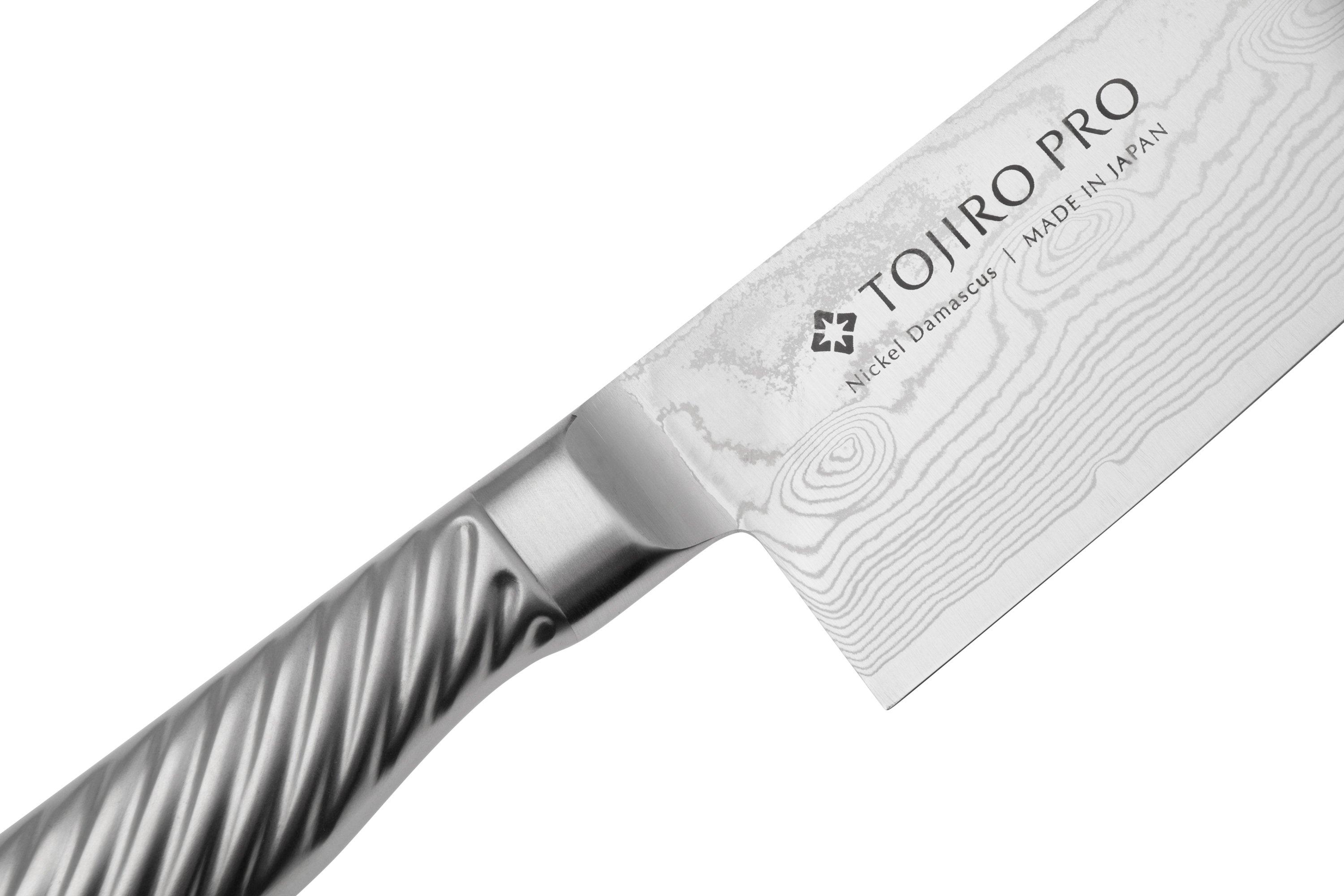 Tojiro Pro F-1036 Nickel Damascus 63-layered, santoku, 17 cm ...