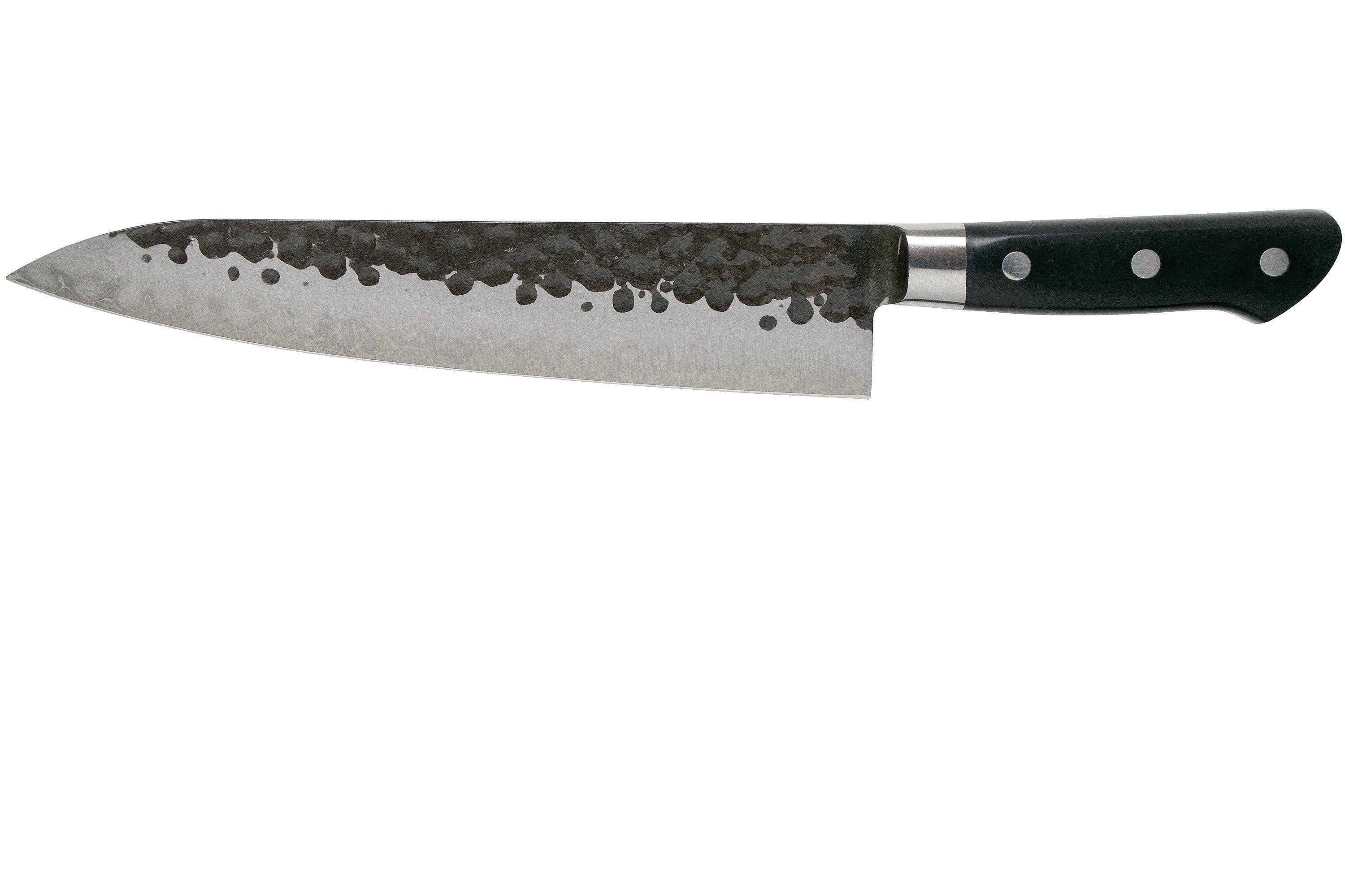 Tojiro DP 3layer hammered chef's knife 24 cm, F1106 Advantageously