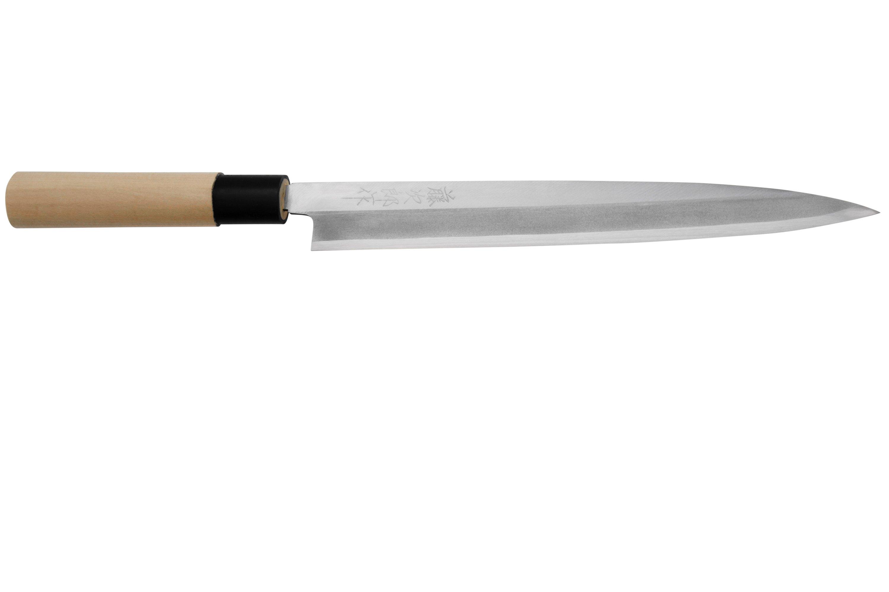 Tojiro Shirogami F-908 yanagiba sashimi knife, 24 cm | Advantageously ...