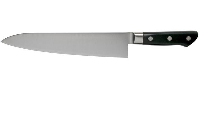 høj Rasende vejledning Tojiro DP 3 layers Chefs Knife 24cm | Advantageously shopping at  Knivesandtools.com