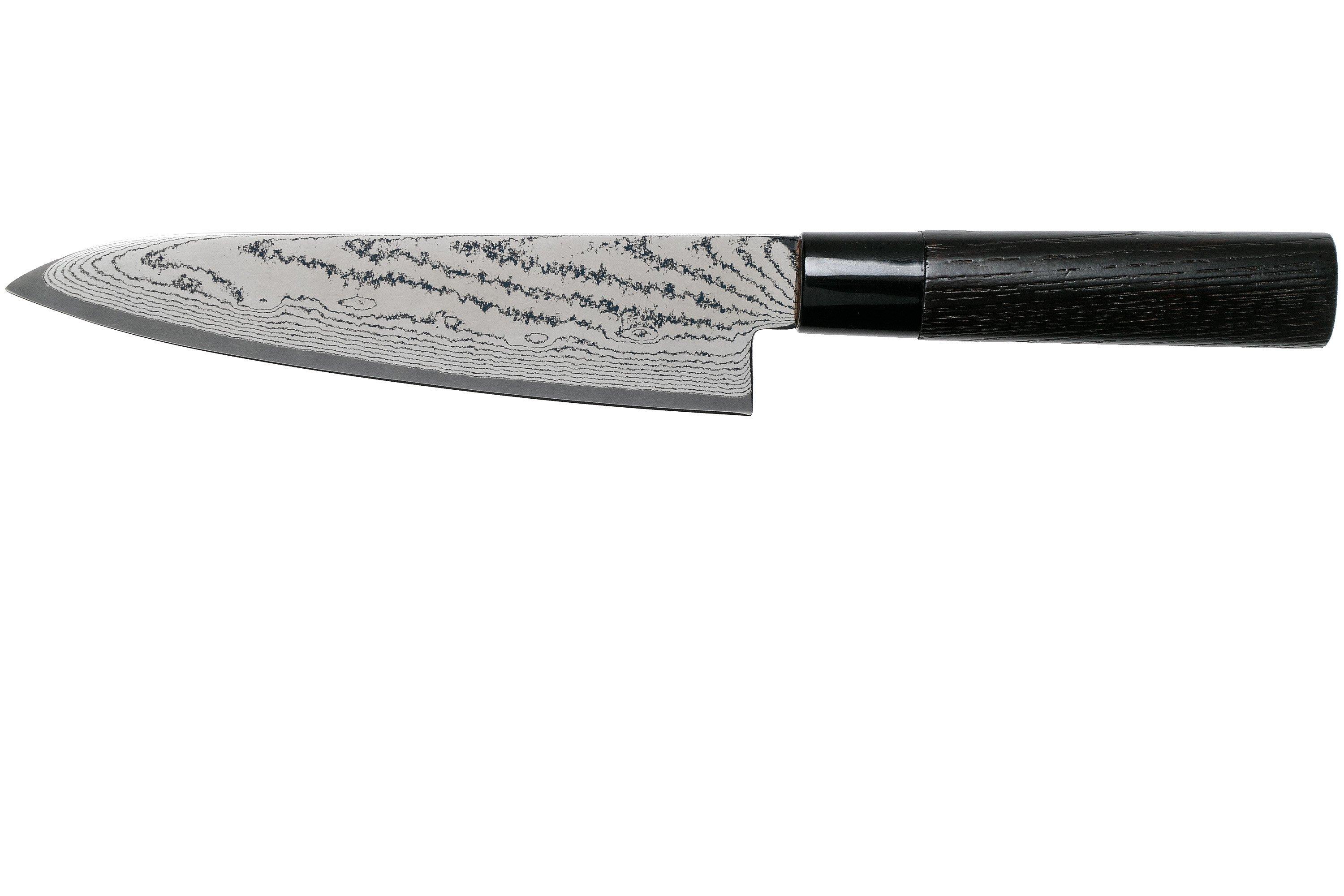 Tojiro Shippu Black damascus chef's knife 18 cm, FD-1593 ...