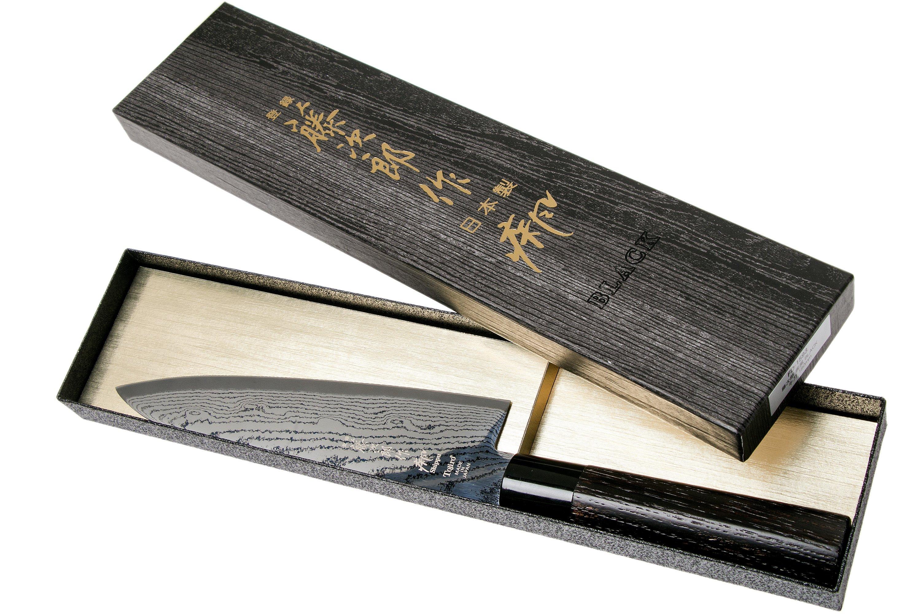 Tojiro Shippu Black damascus chef's knife 18 cm, FD-1593