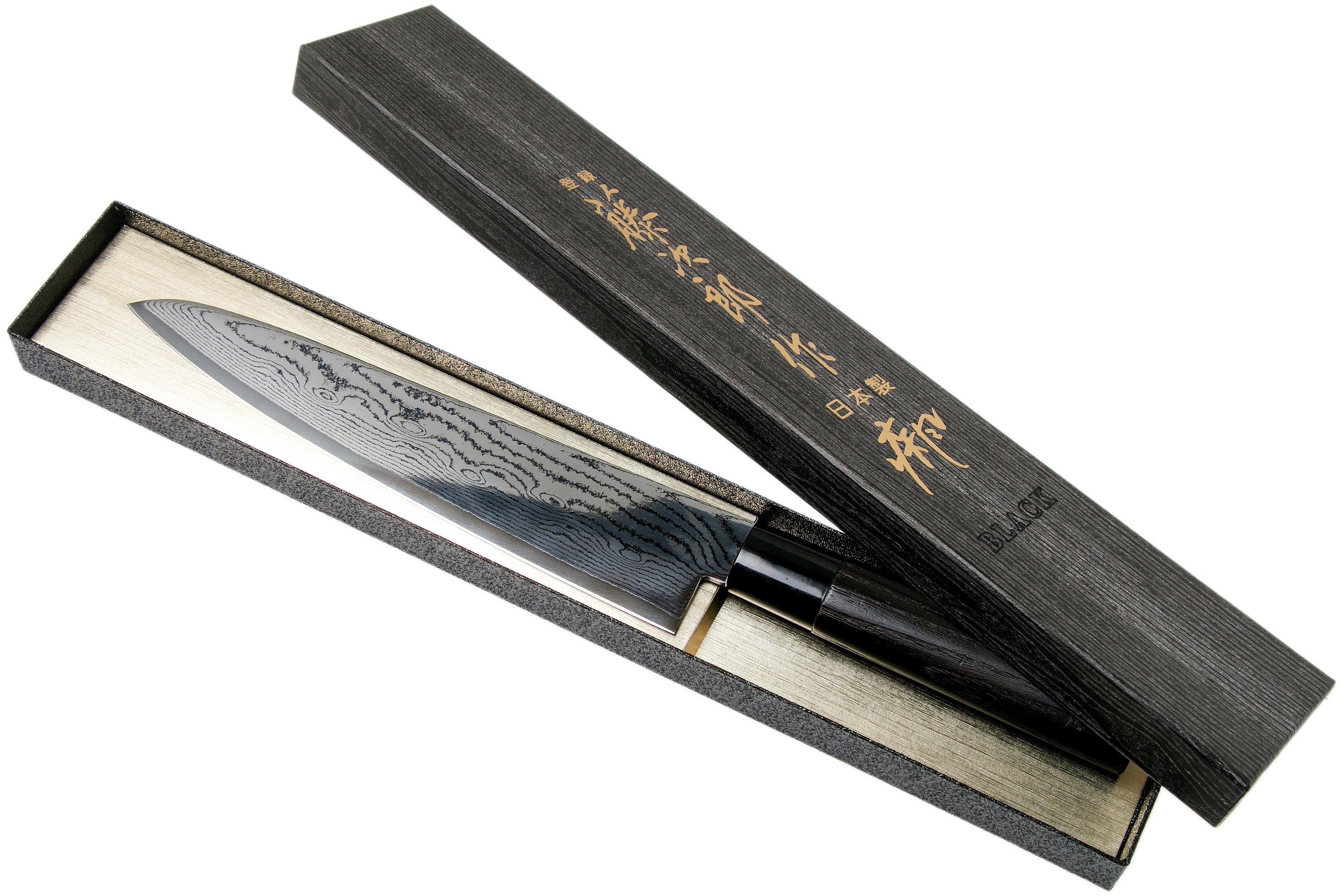Tojiro Shippu Black damascus chef's knife 21 cm, FD-1594