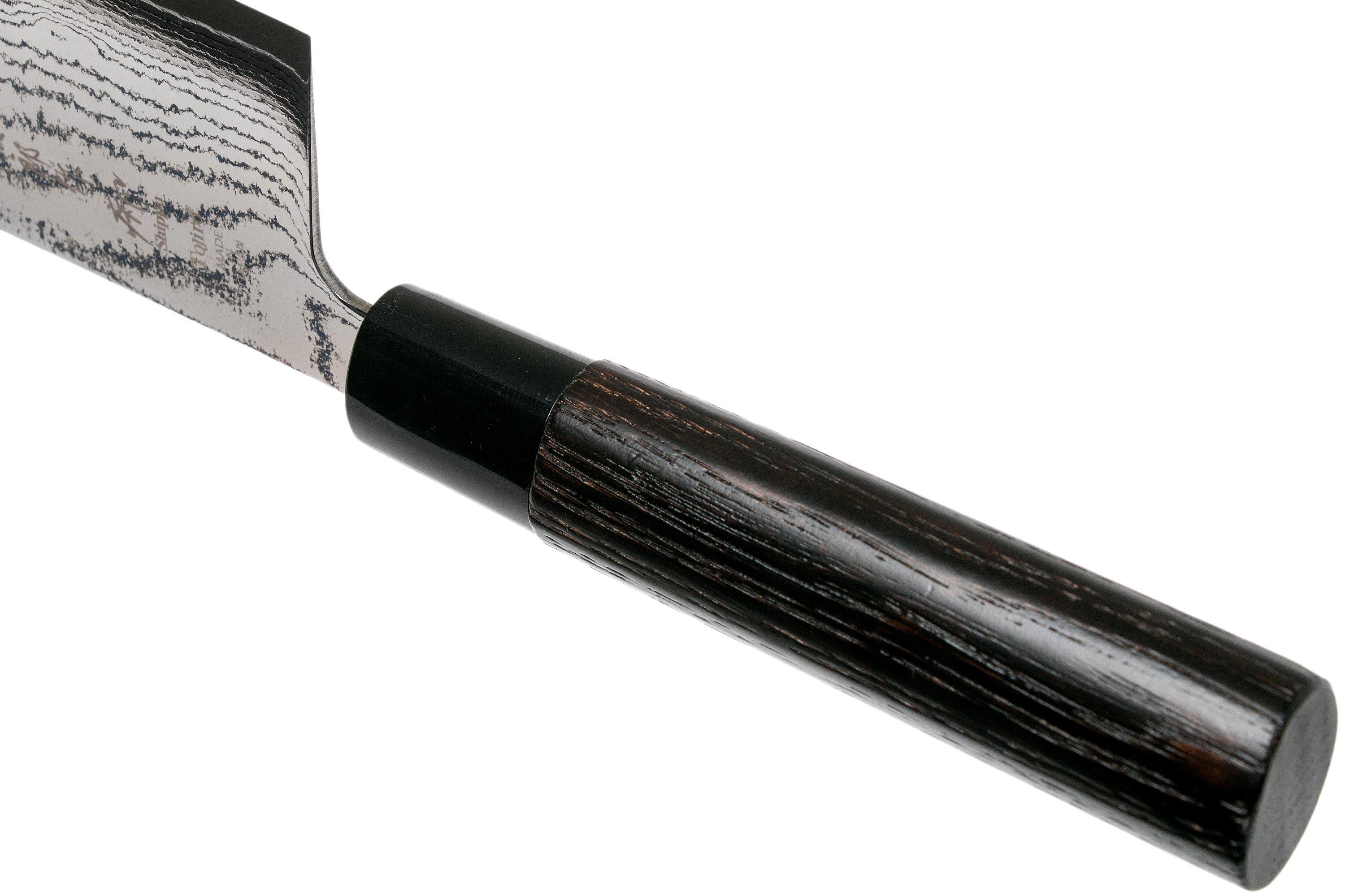 Tojiro Shippu Black damast nakiri 16 cm, FD-1598 | Achetez à prix ...