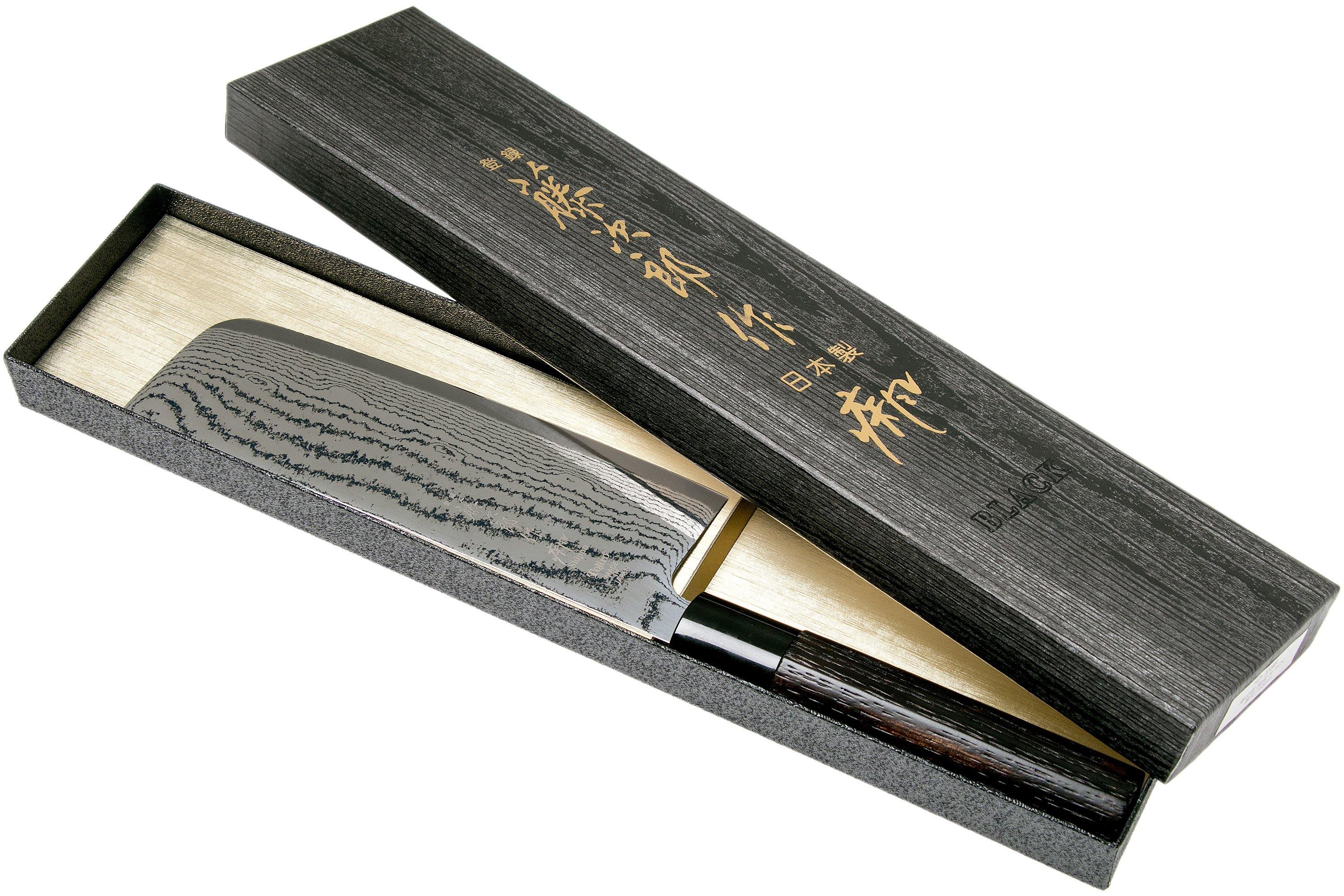 Tojiro Shippu Black damast nakiri 16 cm, FD1598 Fare acquisti