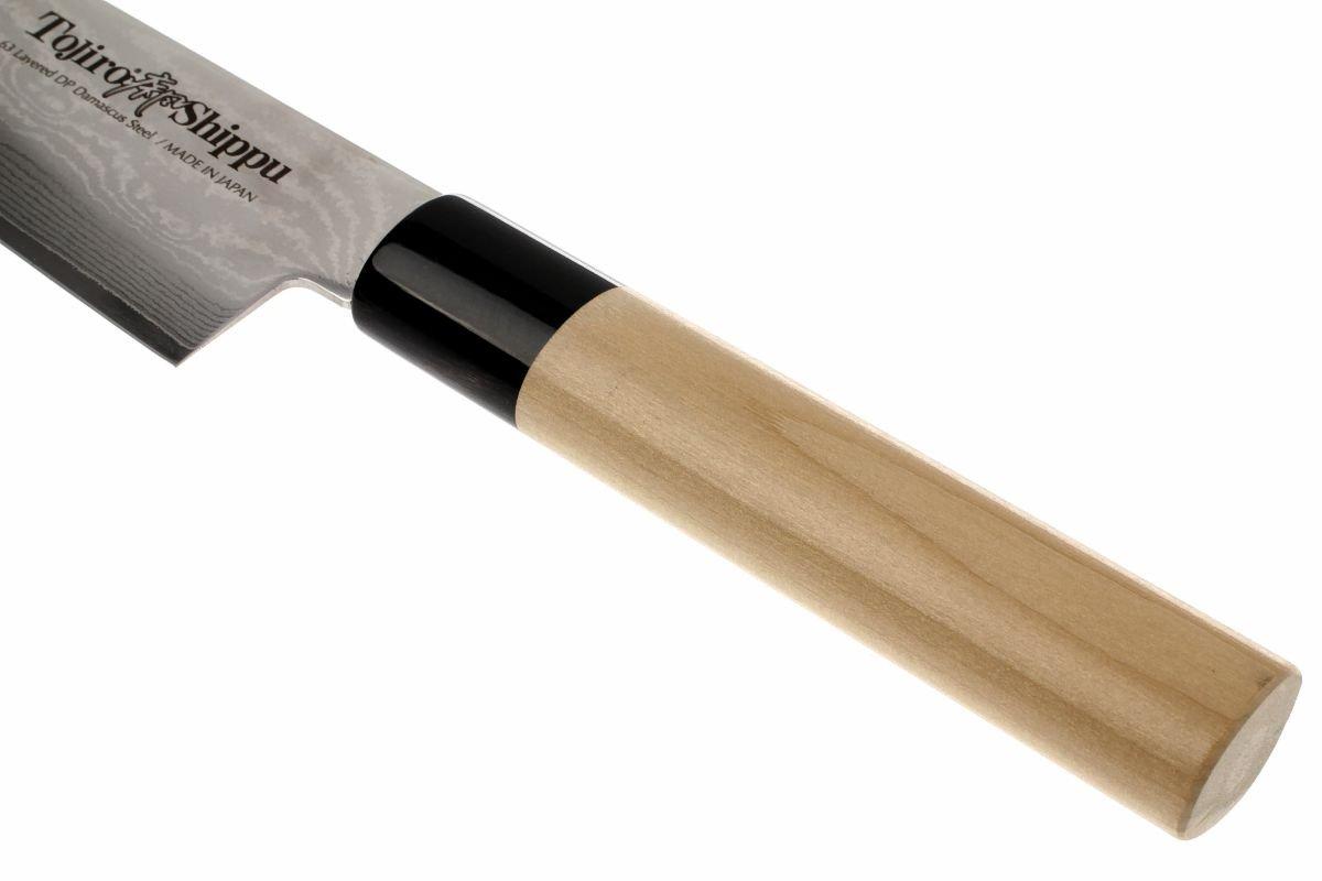 Tojiro Sippu 63 Lagen Damast, Kochmesser 24 cm | Günstiger shoppen bei ...
