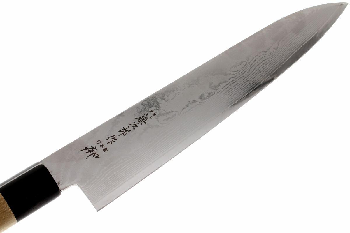 Tojiro Sippu 63 Lagen Damast, Kochmesser 24 cm | Günstiger shoppen bei ...