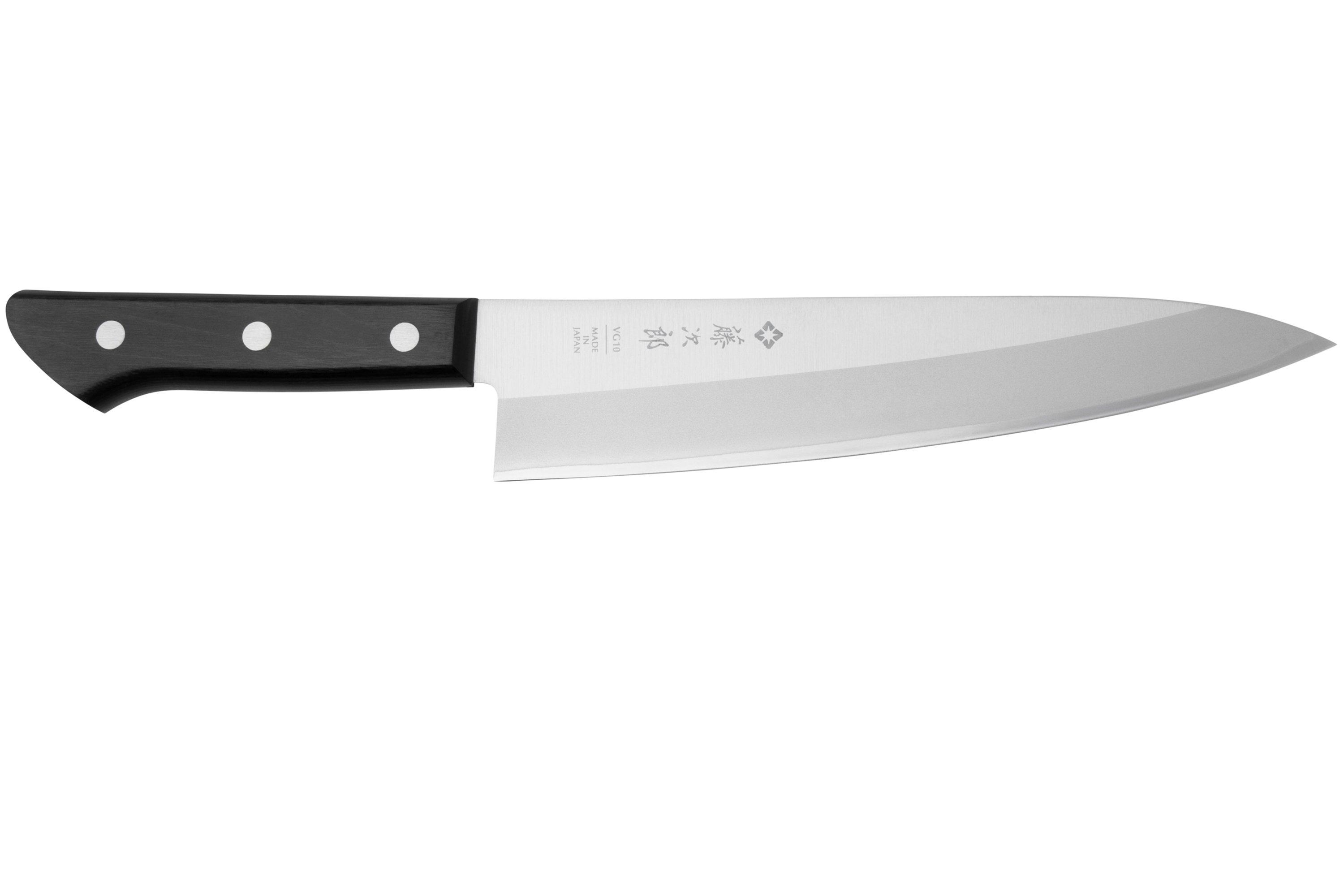 Tojiro Basic TBS-210, juego de 2 cuchillos, cuchillo de chef y petty ...