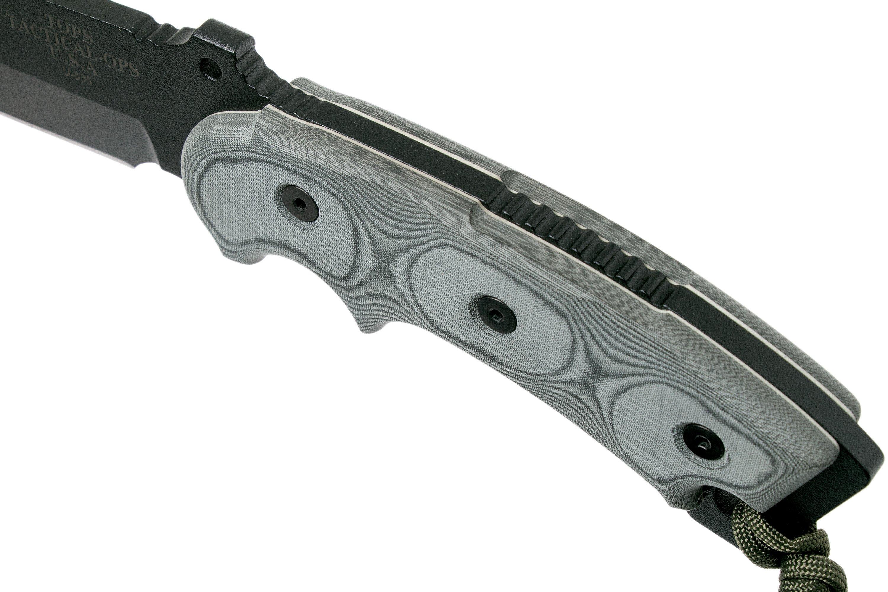 TOPS Knives Anaconda 9 Hunters Point AN9HP survival knife, Ron Hood