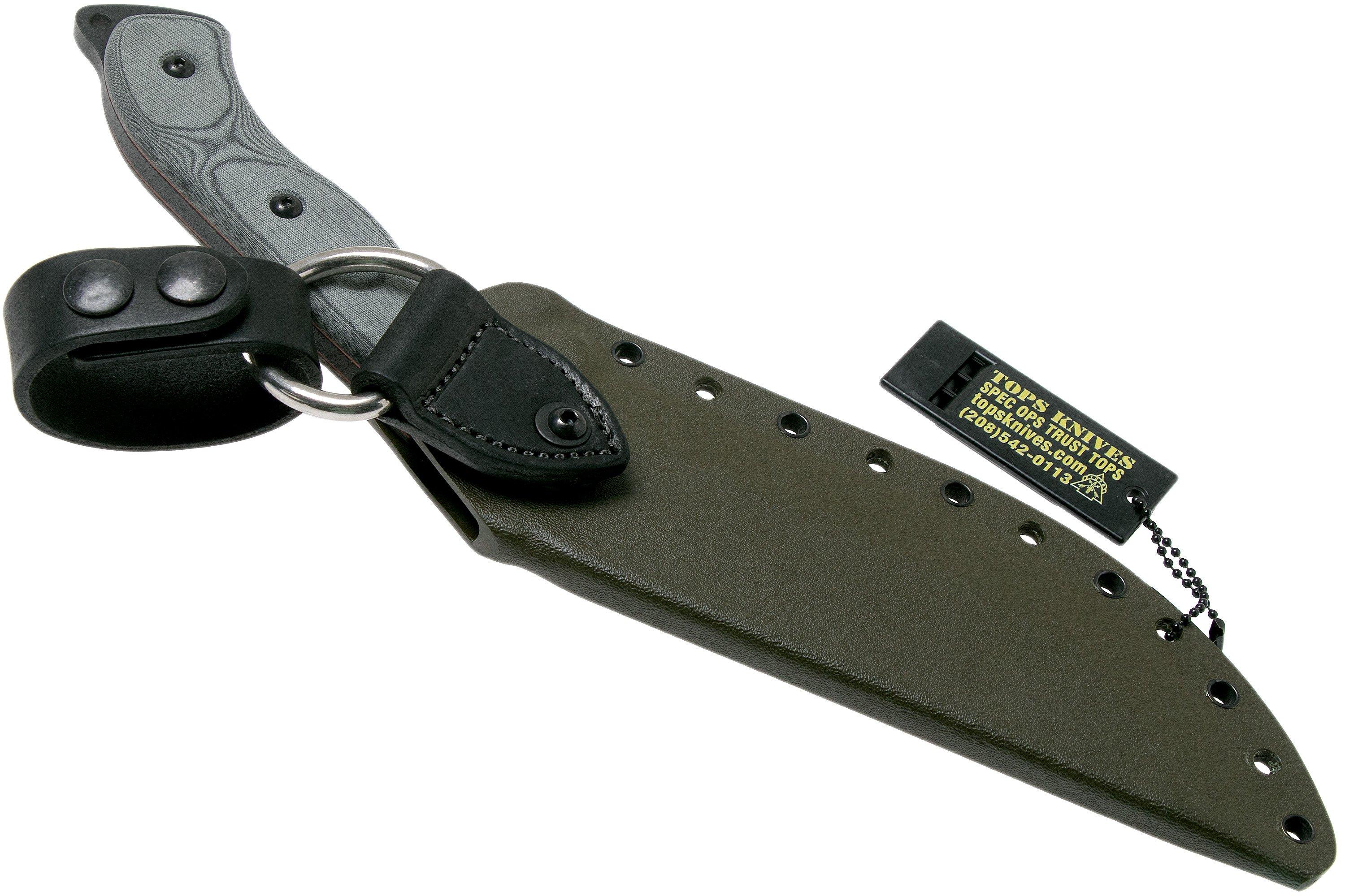 TOPS Knives Bushcraft Kukri 7.0 machette, BKUK01 Achetez à prix
