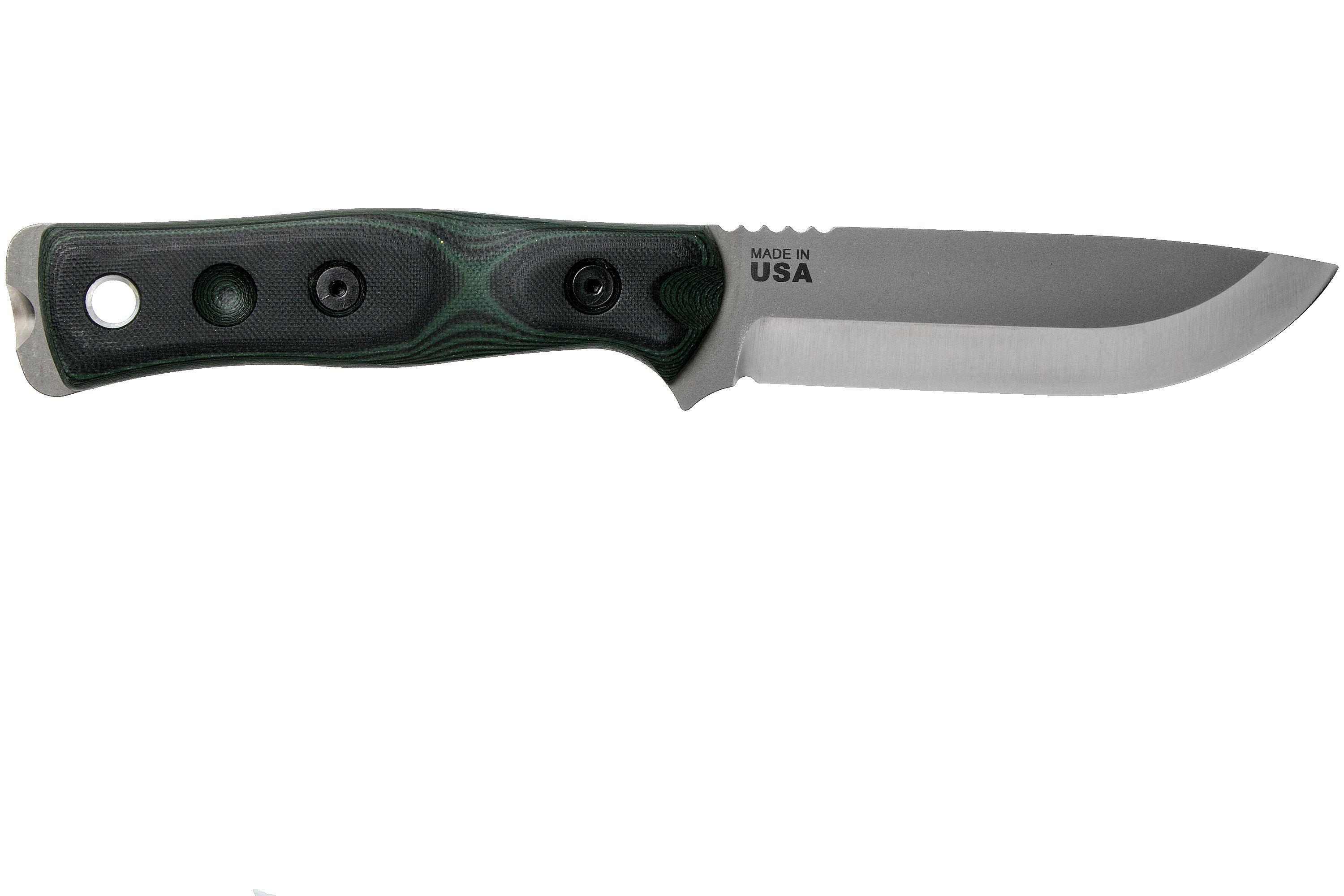 TOPS Knives B.O.B. Fieldcraft 154CM Green/Black G10 BROS-154-GB ...