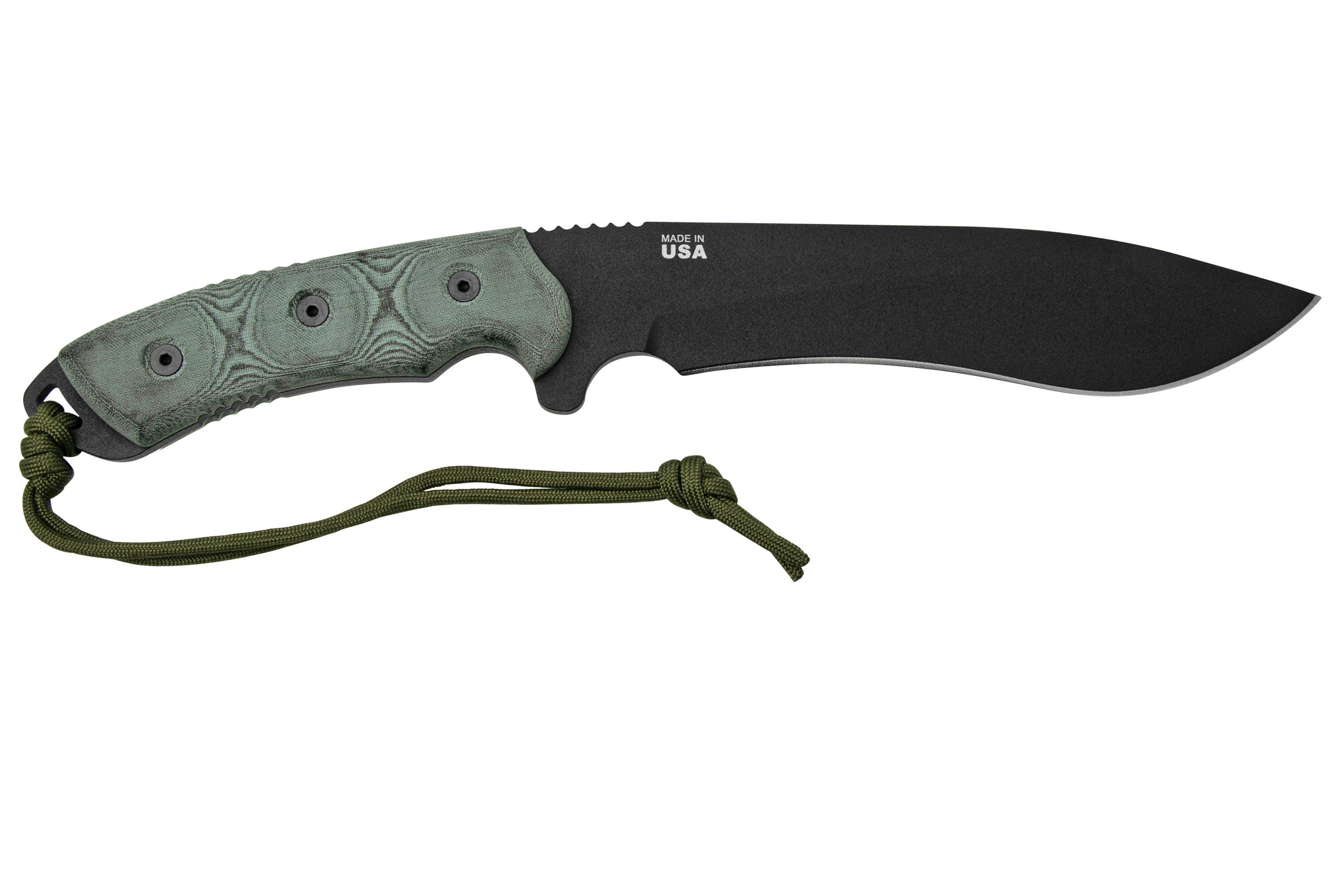 TOPS Knives Dart, DART002, Micarta, survival knife Advantageously