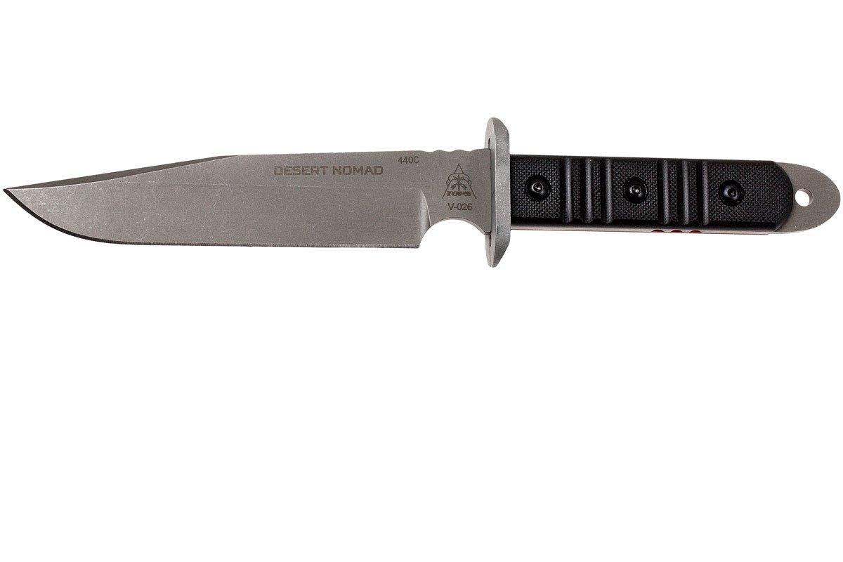 TOPS Knives Desert Nomad outdoor knife, DMAD01 Advantageously