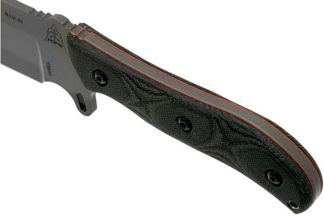 Imagen para TOPS Silent Hero Smooth HERO-02 cuchillo de supervivencia, Anton du Plessis Design