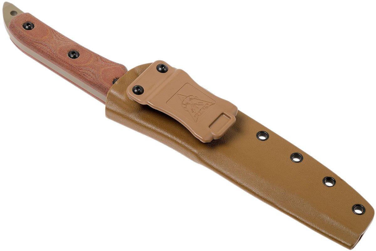 TOPS Missile Strike MISS01 fixed knife, Kelly McCulley design