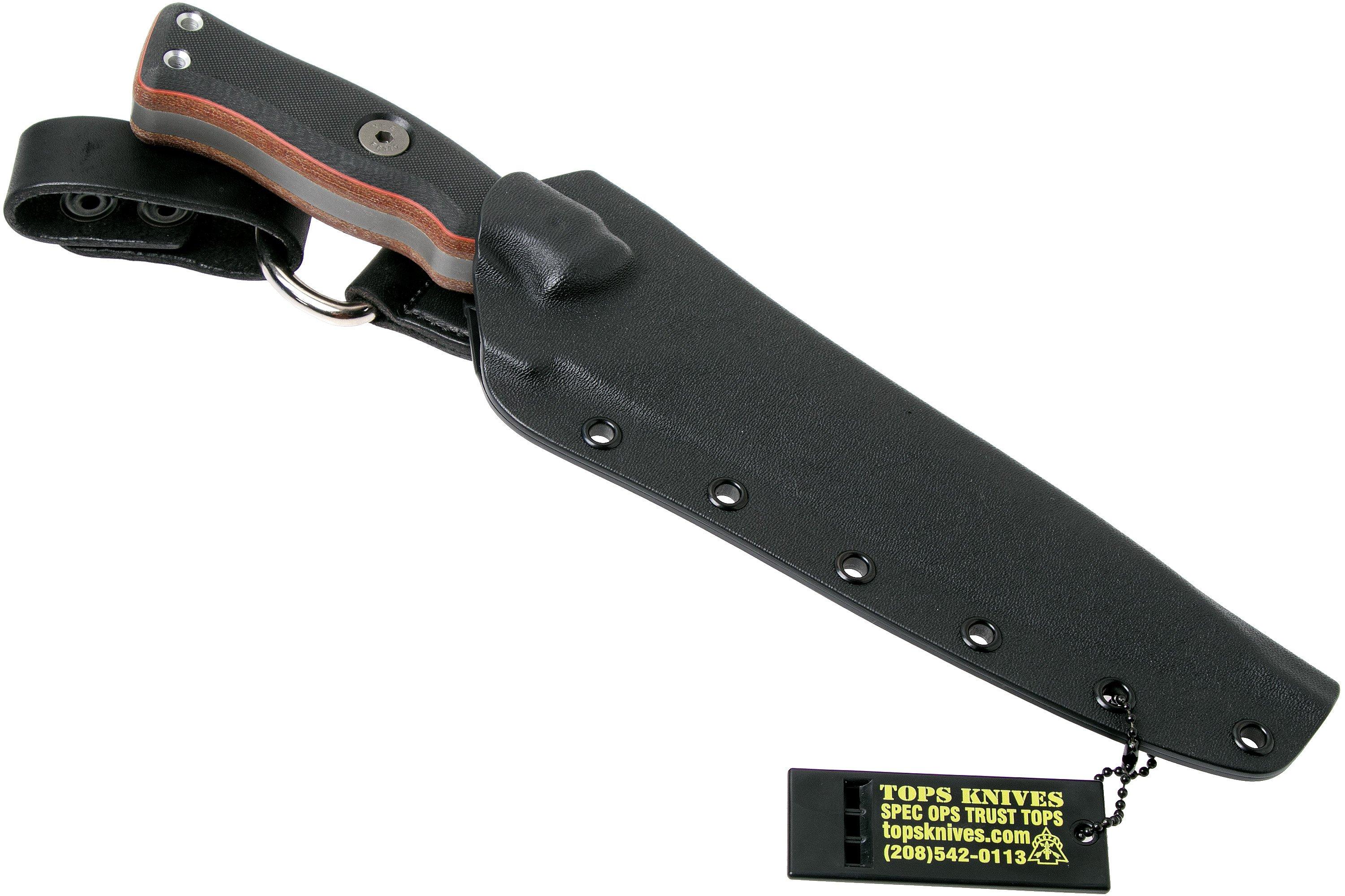 TOPS Knives Operator 7 OP701 survival knife Advantageously shopping