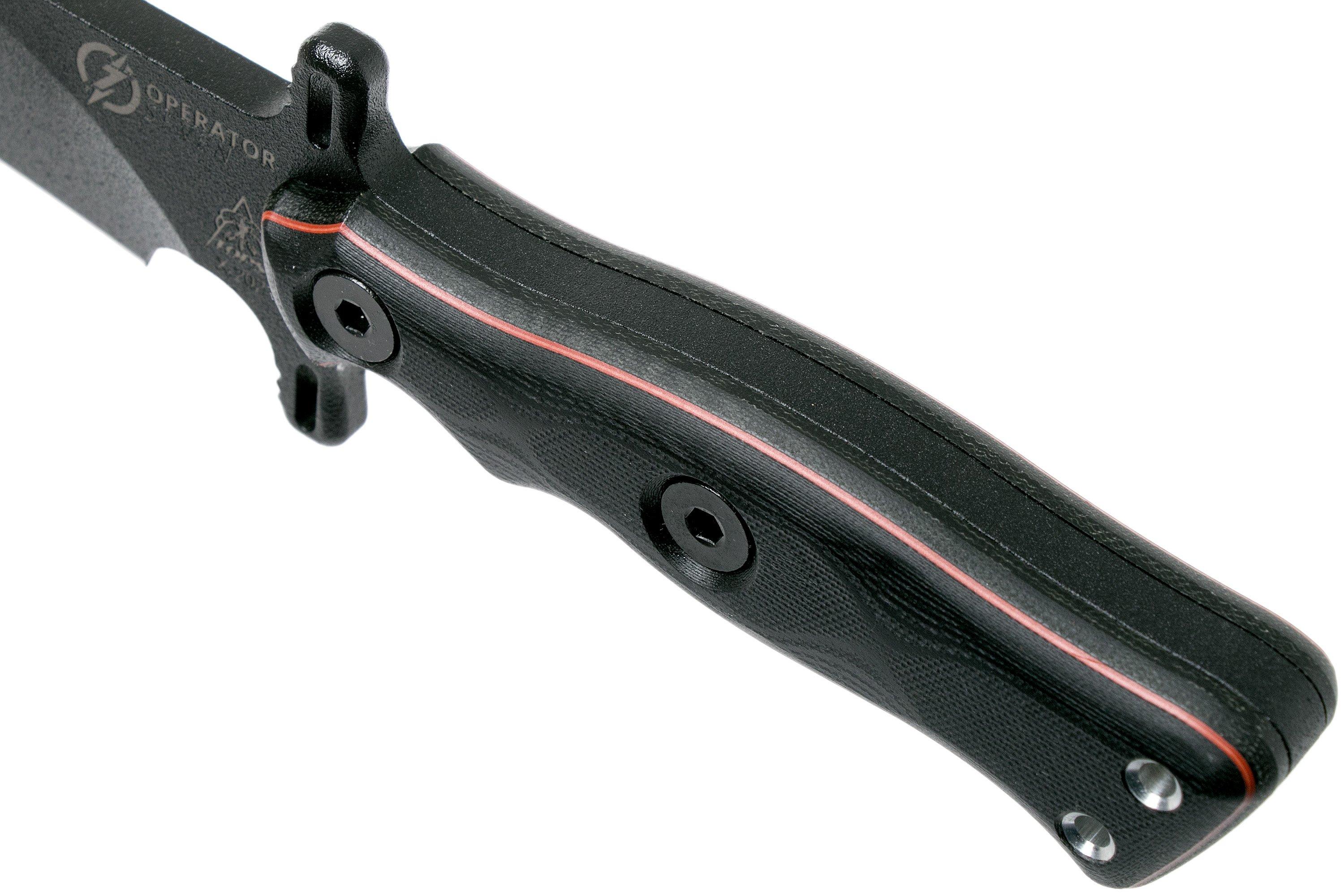 TOPS Knives Operator 7 Blackout Edition OP702 survival knife