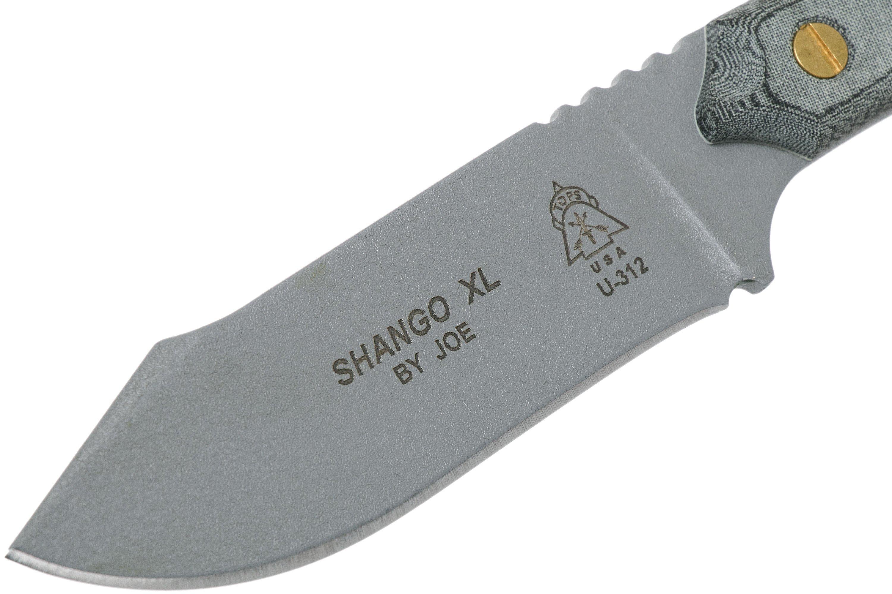 TOPS Knives Shango XL survival knife SHGO-XL, Joe Flowers design
