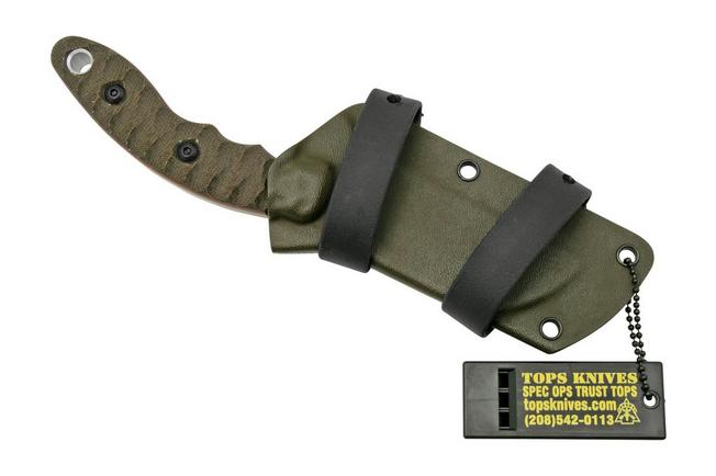 TOPS Knives Leather Bushcraft Pouch - KnifeCenter - SHL-LBP-01