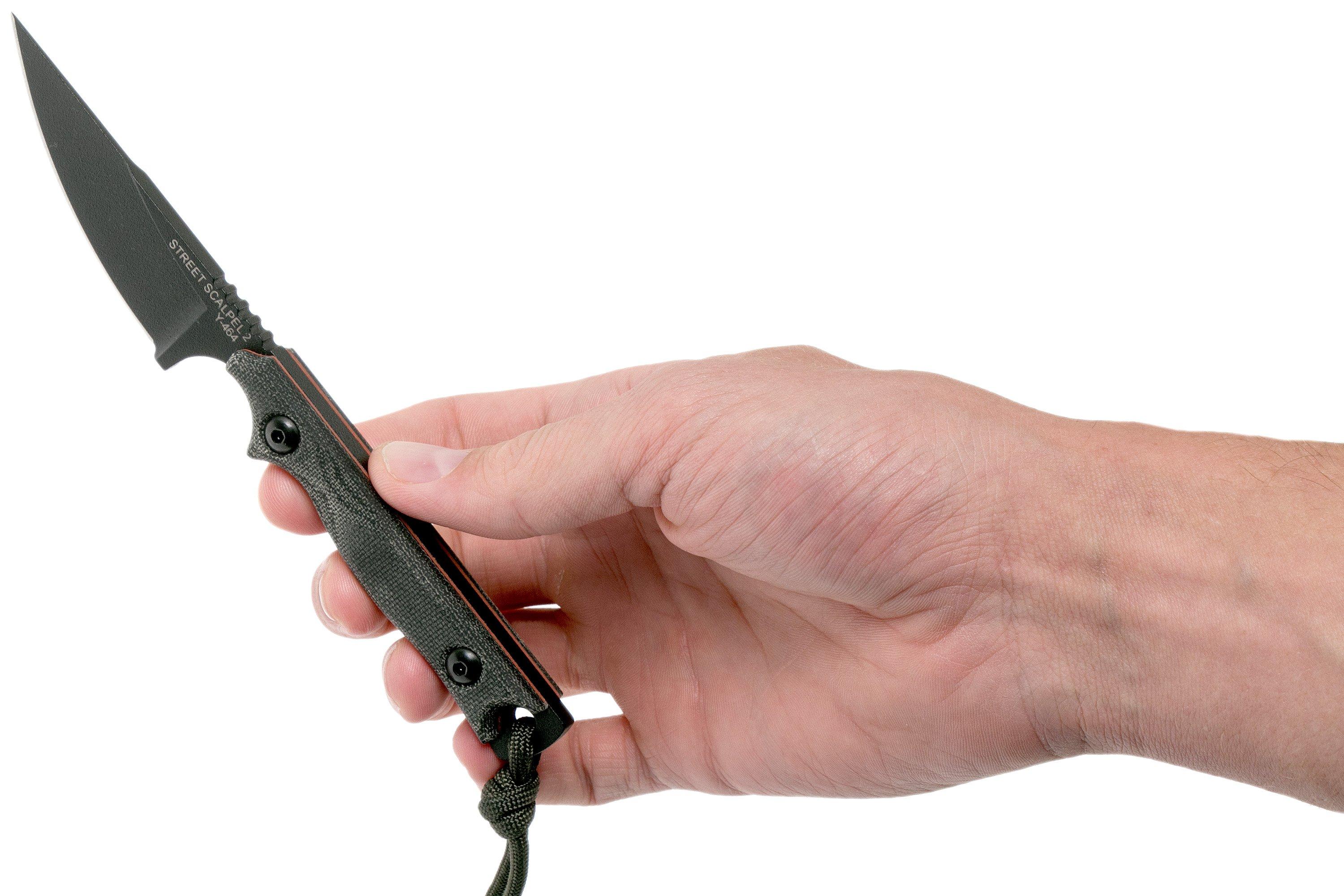 TOPS Knives Street Scalpel 2.0 outdoor knife, SSS02 Advantageously