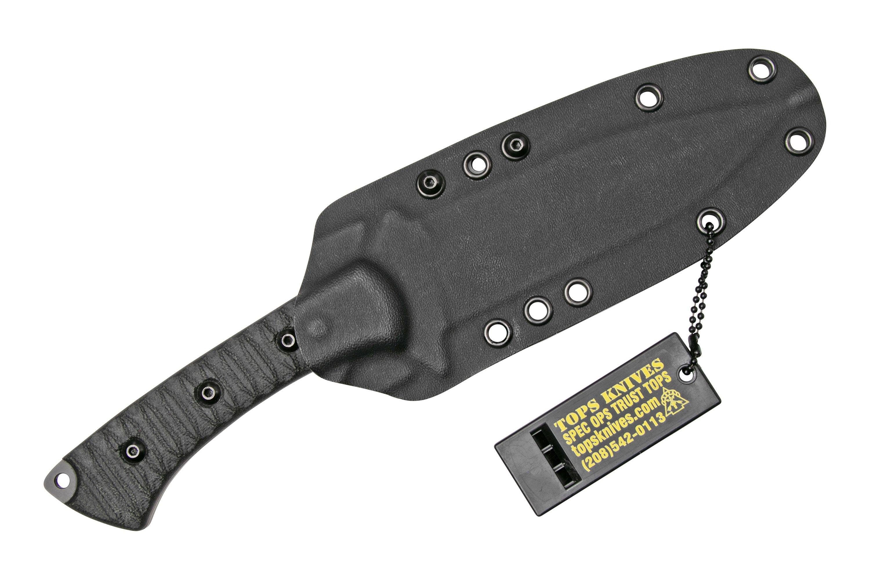 TOPS Knives Szabo Express, Double Edge. G10 SZEX02 outdoormes, Szabo