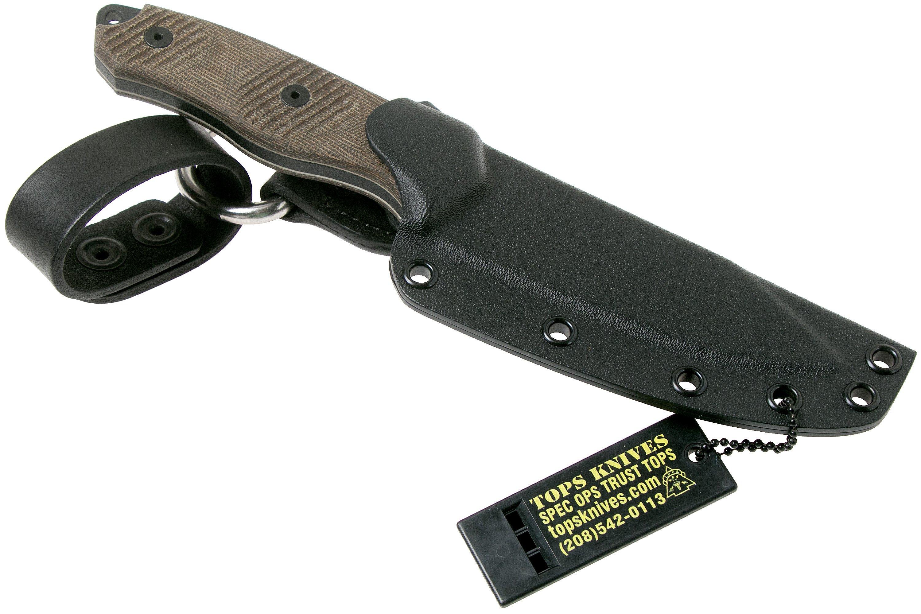 TOPS Knives Trail Seeker TLSR-01 outdoor knife, Luis Murillo 