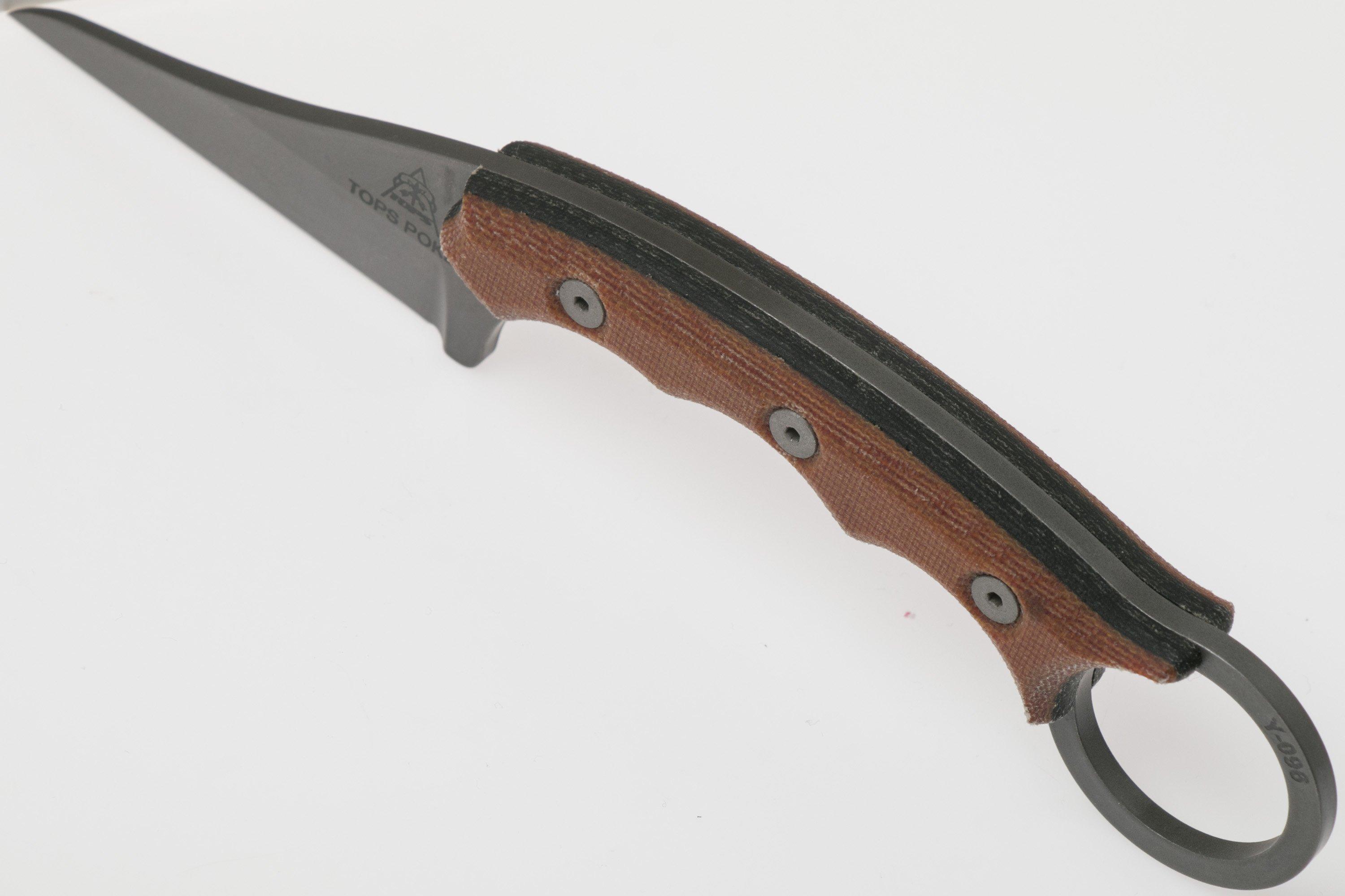 TOPS Poker Knife TPKR01 karambitmes, Craig Powell design Voordelig