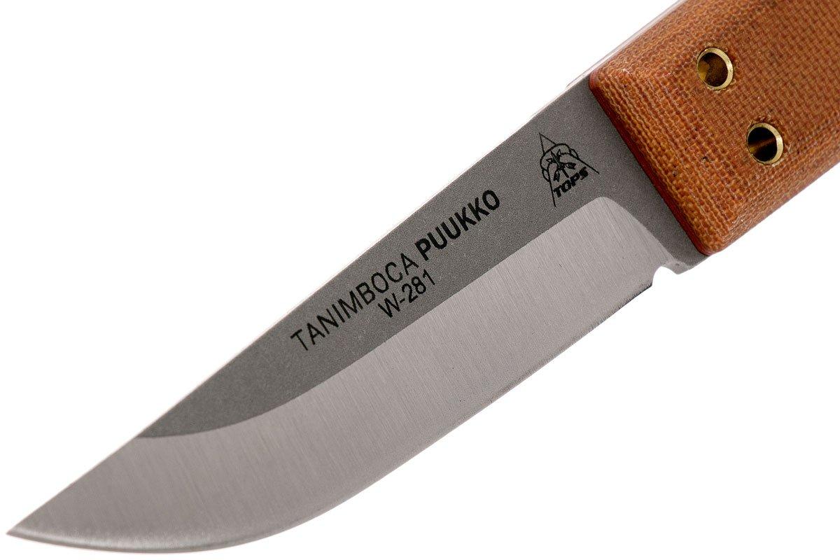 TOPS Puukko TPUK01 Tanimboca Puukko knife Advantageously shopping at