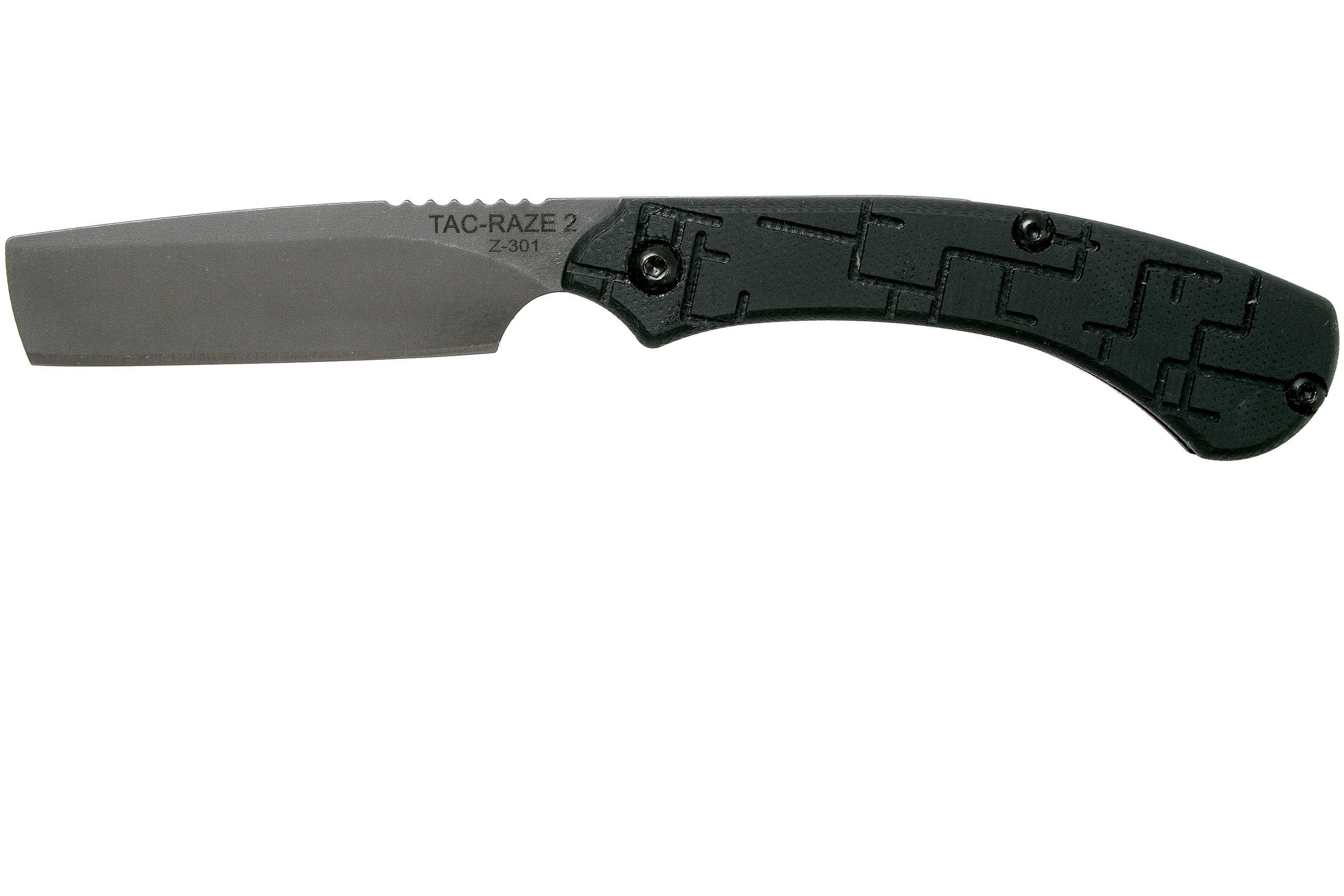 TOPS TacRaze 3 TRAZ03 Black G10, Friction Folder pocket knife