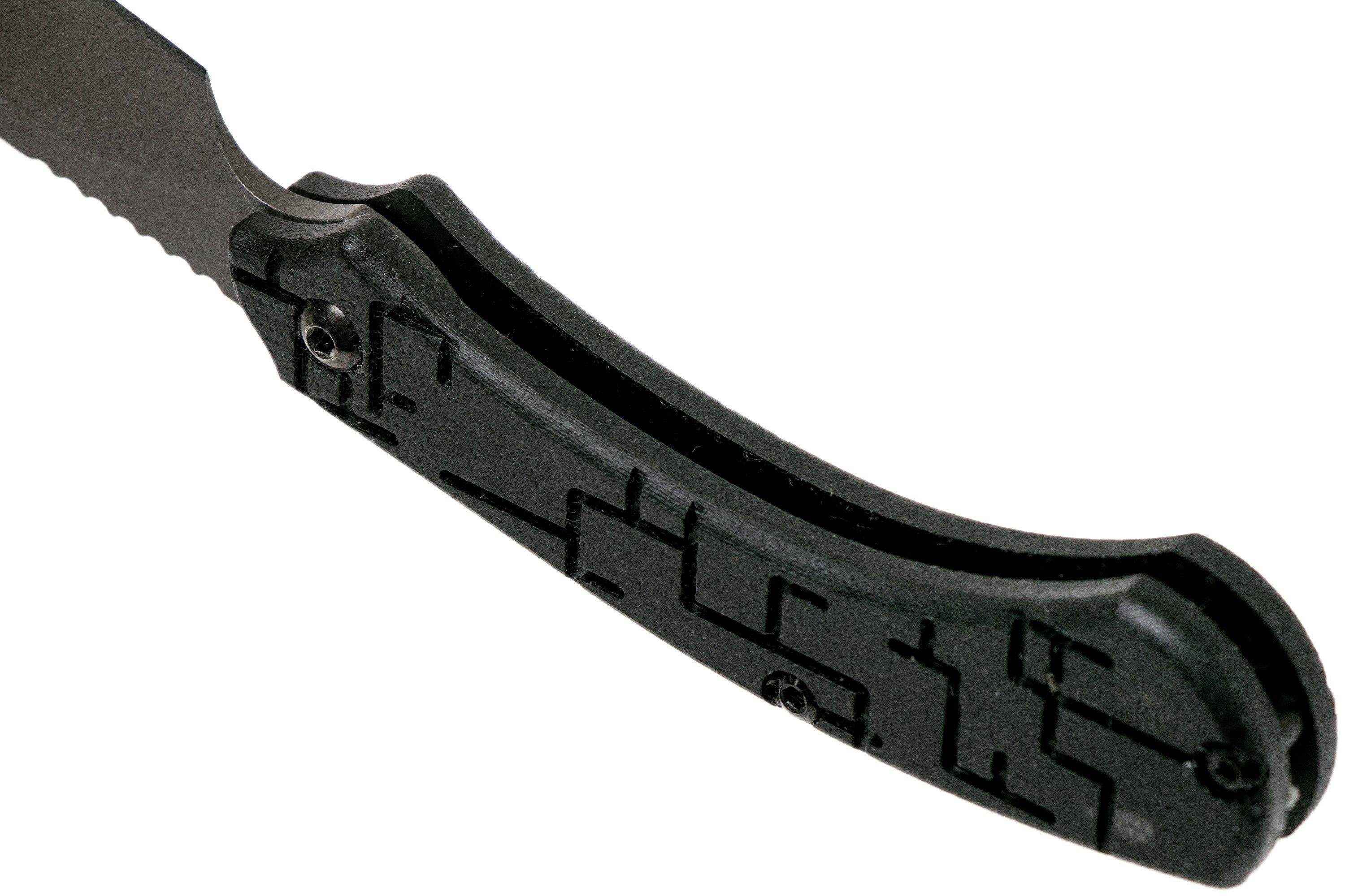 TOPS TacRaze 3 TRAZ03 Black G10, Friction Folder pocket knife