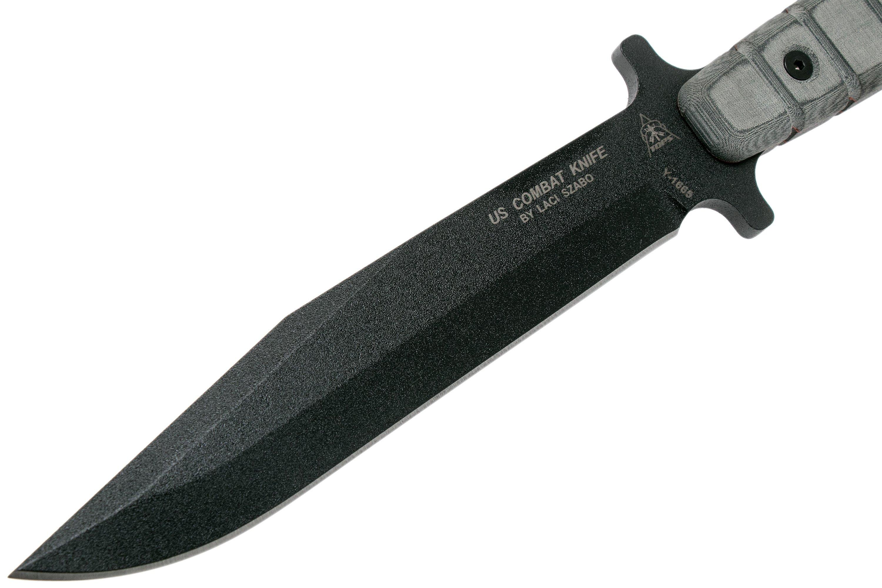 TOPS Knives US Combat Knife Outdoormesser, US01, SzaboDesign
