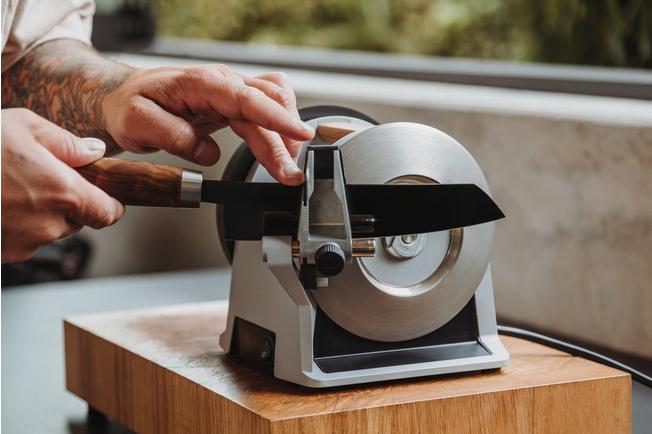 Image for Tormek T-1 Kitchen Knife Sharpener, Zinc Grey, Type G UK plug