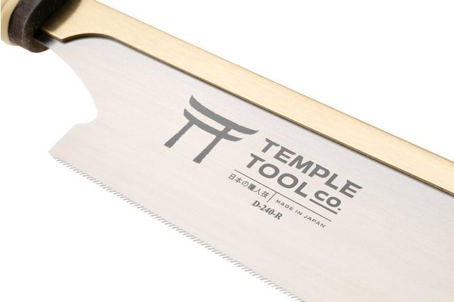 Afbeelding voor Temple Tool Dozuki Rip Cut D-240-R, japanse trekzaag 240 mm