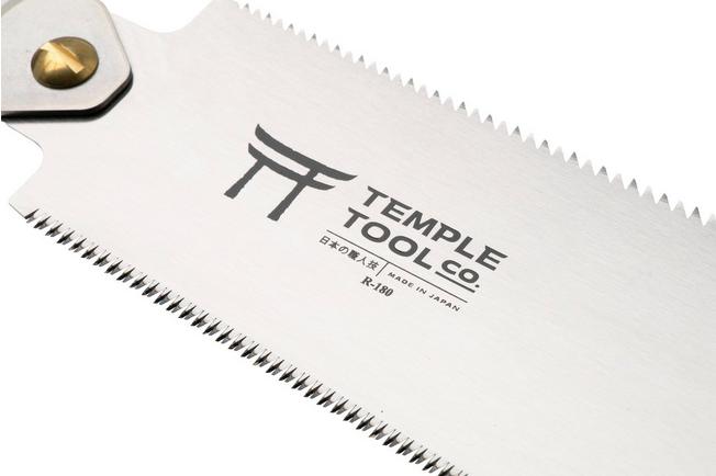 Afbeelding voor Temple Tool Ryoba R-180, japanse tweezijdige trekzaag 180 mm